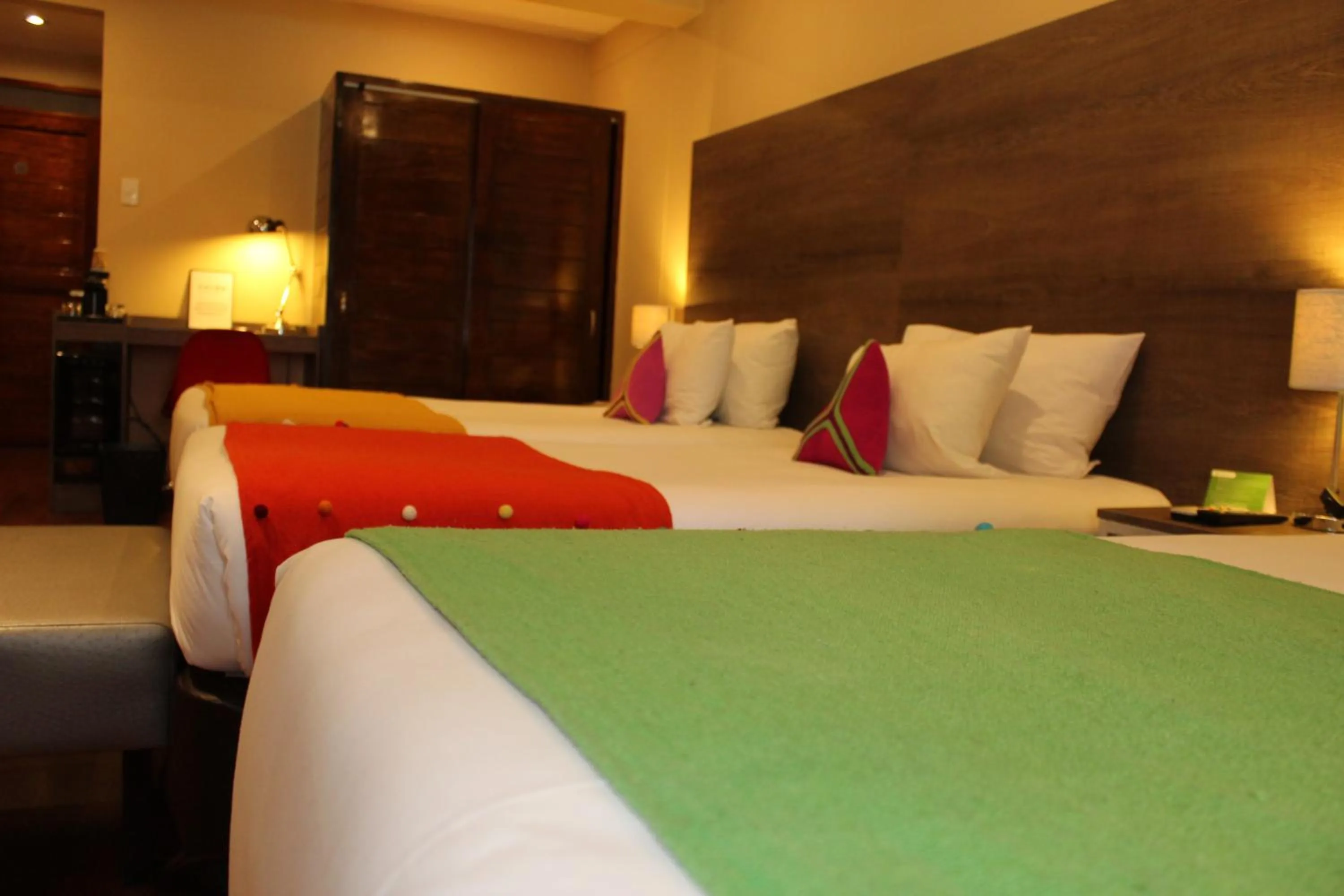 Bed in Union Hotel Cusco