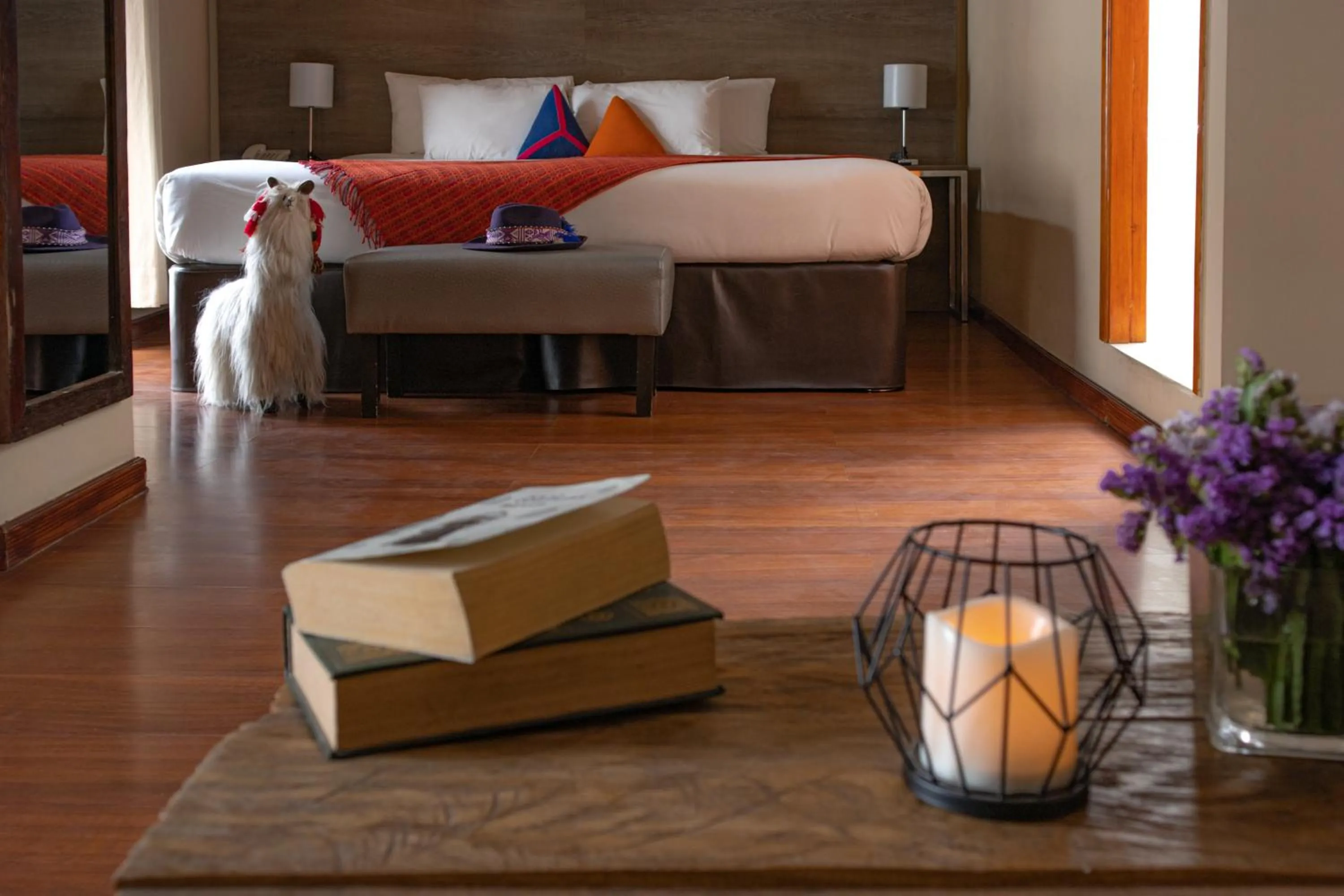 Bed in Union Hotel Cusco