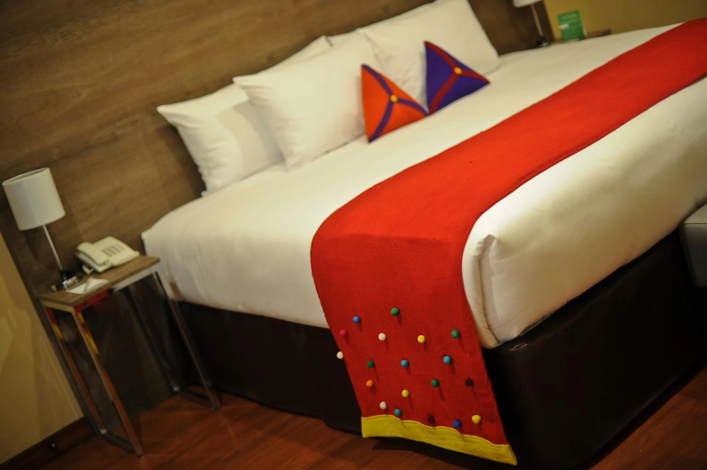 Bed in Union Hotel Cusco