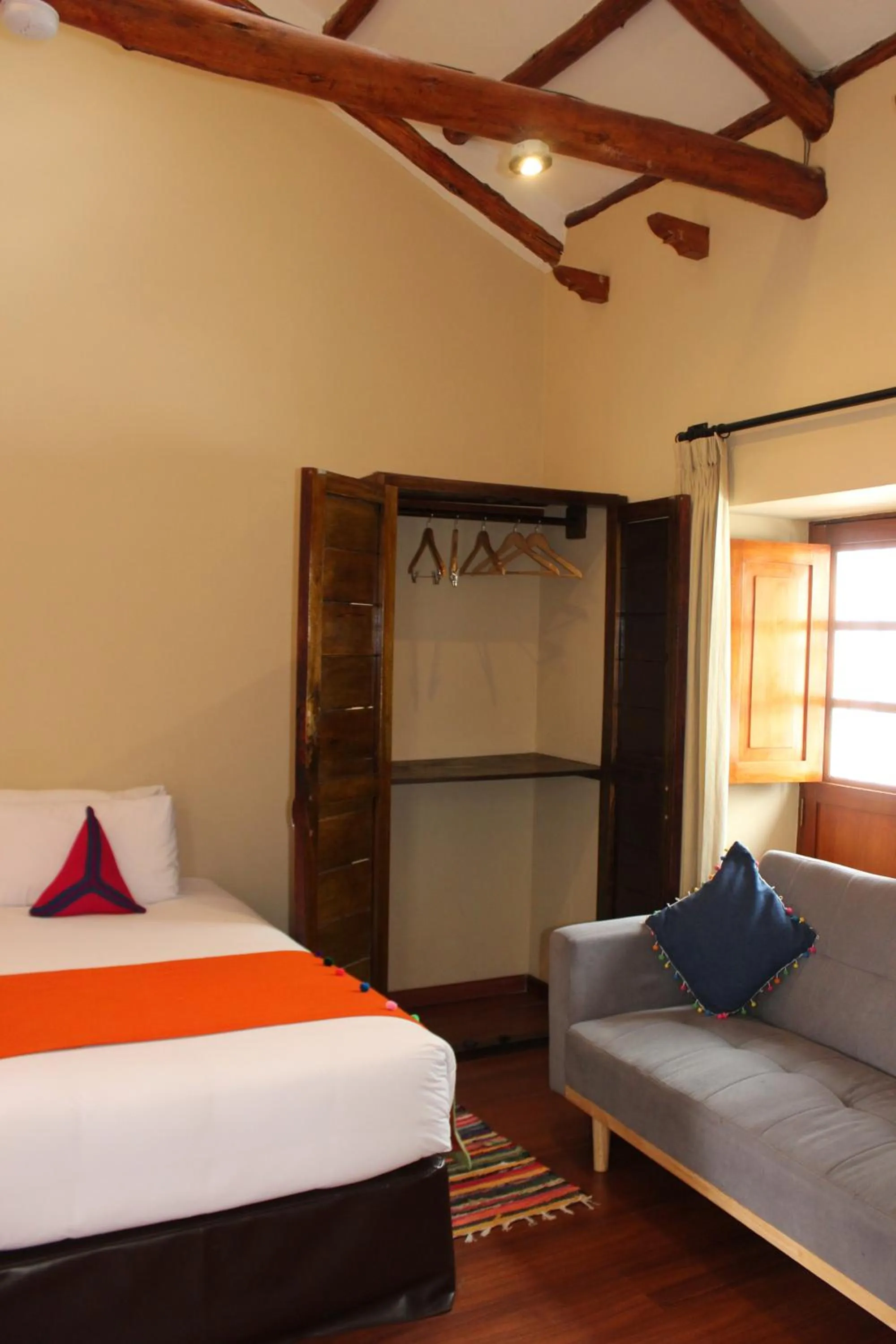 Bed in Union Hotel Cusco