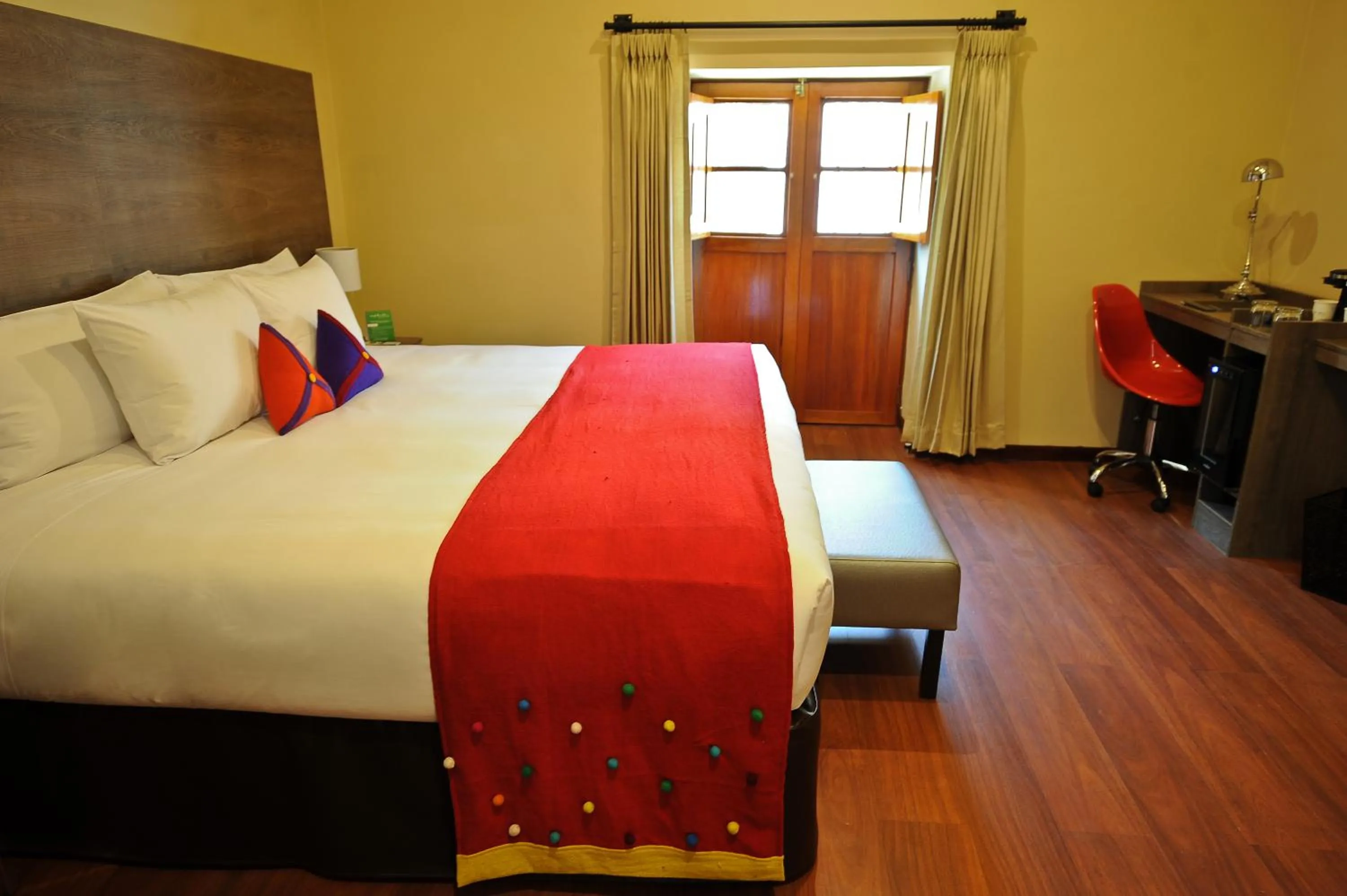 Bed in Union Hotel Cusco