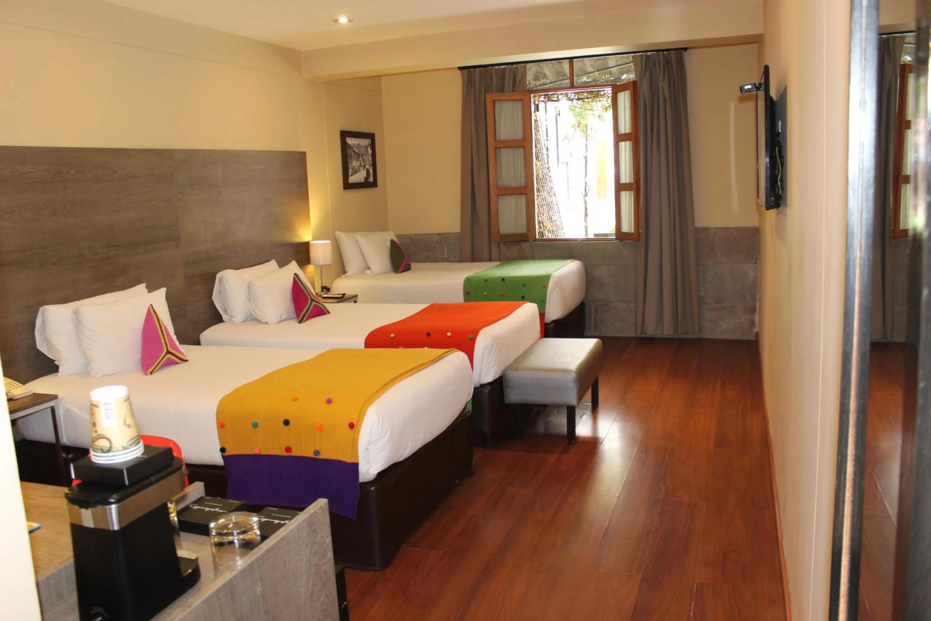 Bed in Union Hotel Cusco