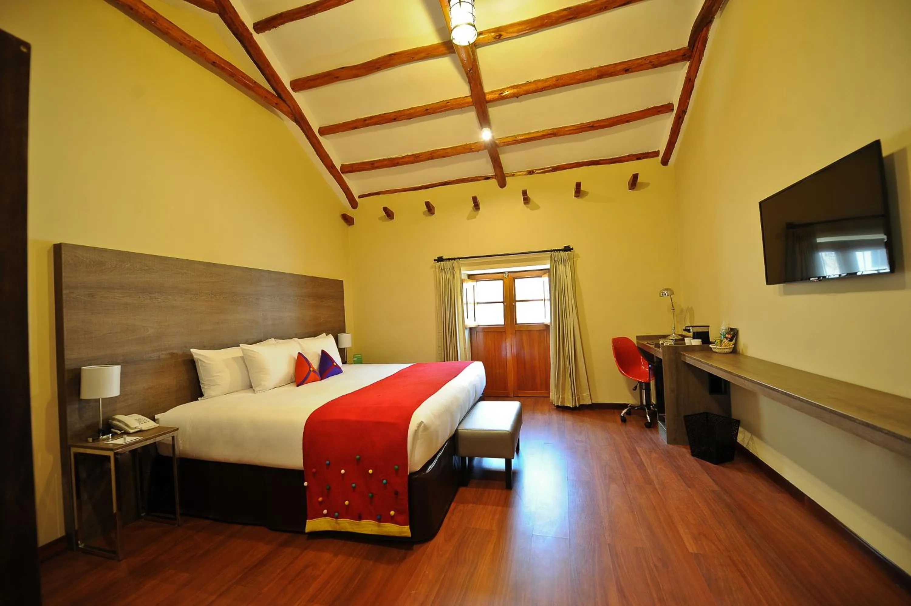 Bed in Union Hotel Cusco