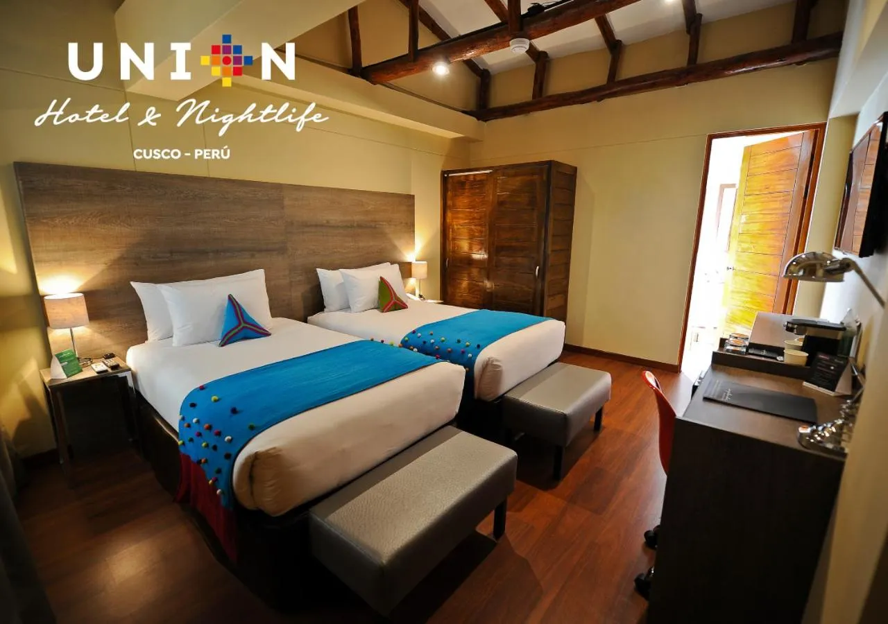 Bed in Union Hotel Cusco