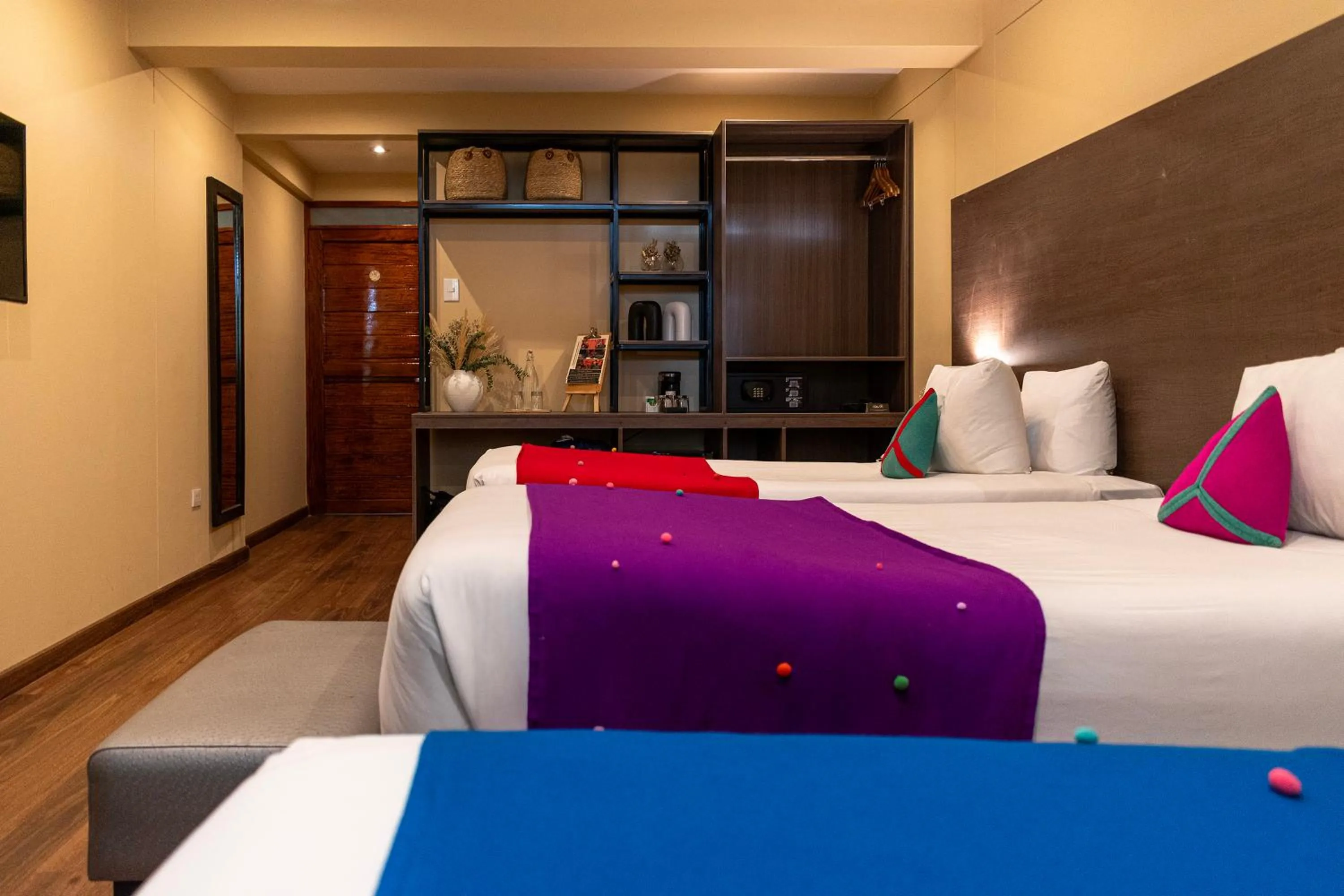 Bed in Union Hotel Cusco