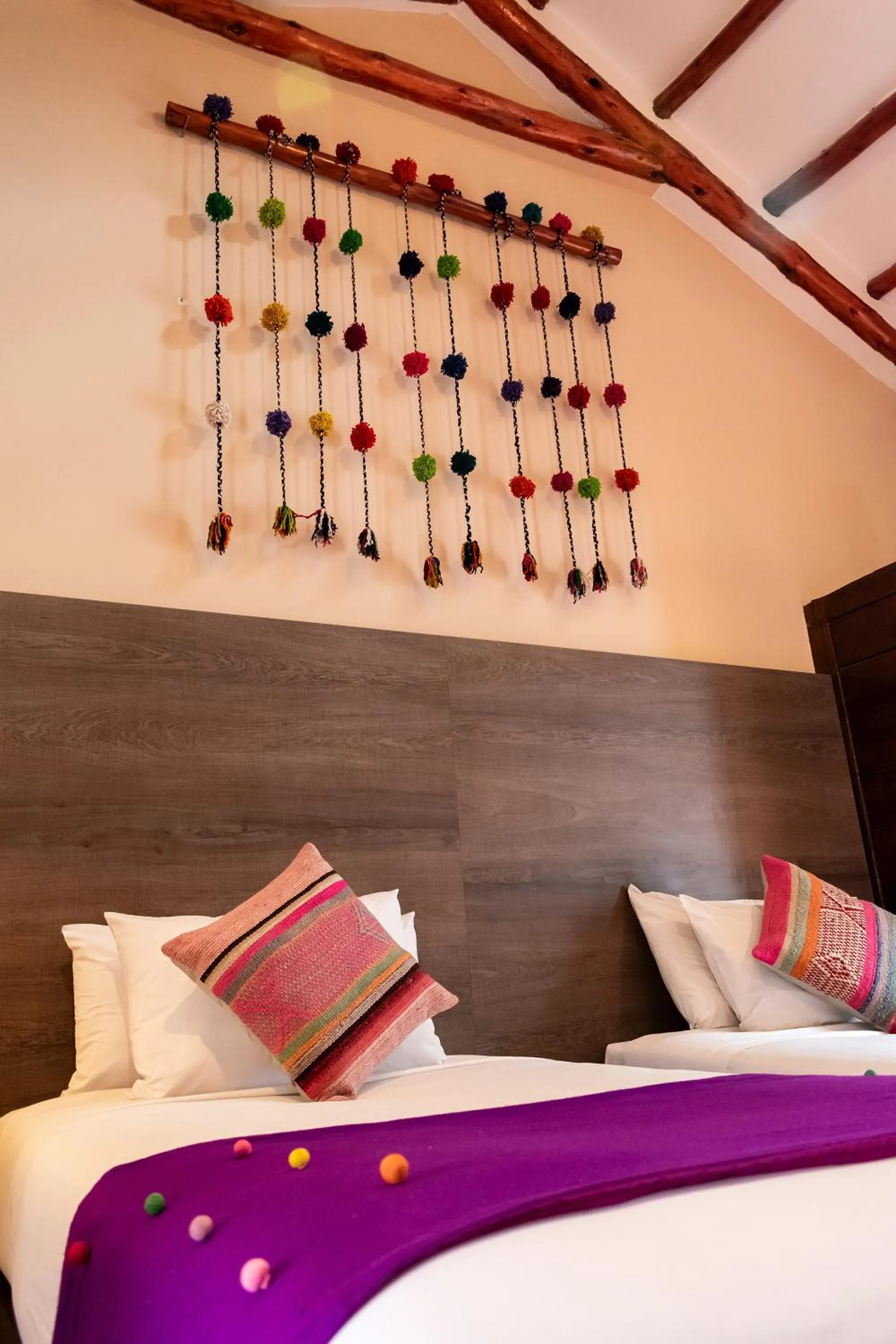 Bed in Union Hotel Cusco