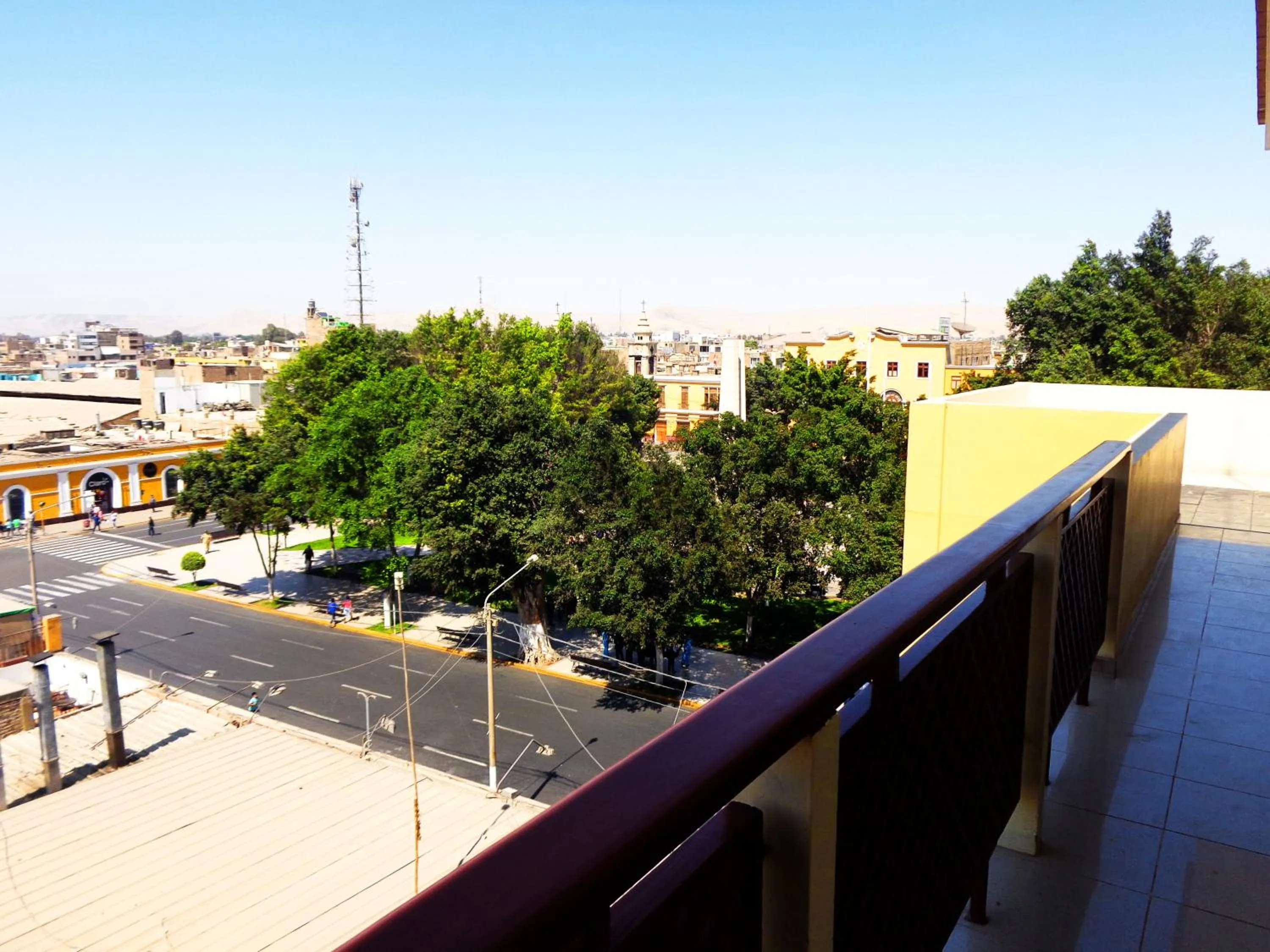 Balcony/Terrace in Hotel Colon Plaza