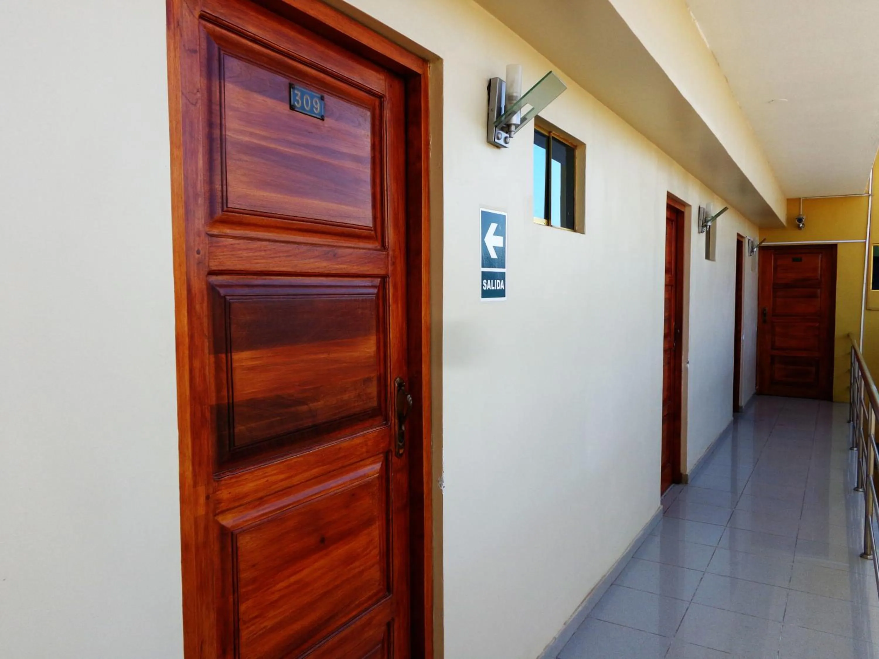 Patio in Hotel Colon Plaza