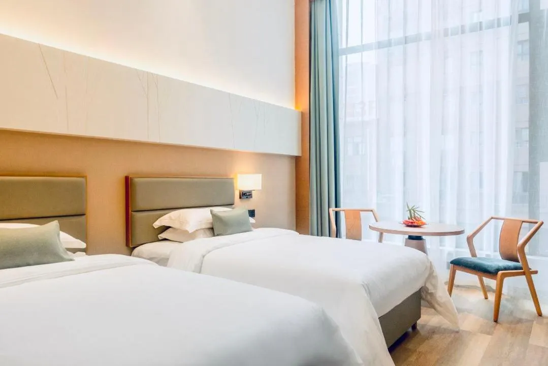 Bed in Xianyang Licai Tianyou Hotel