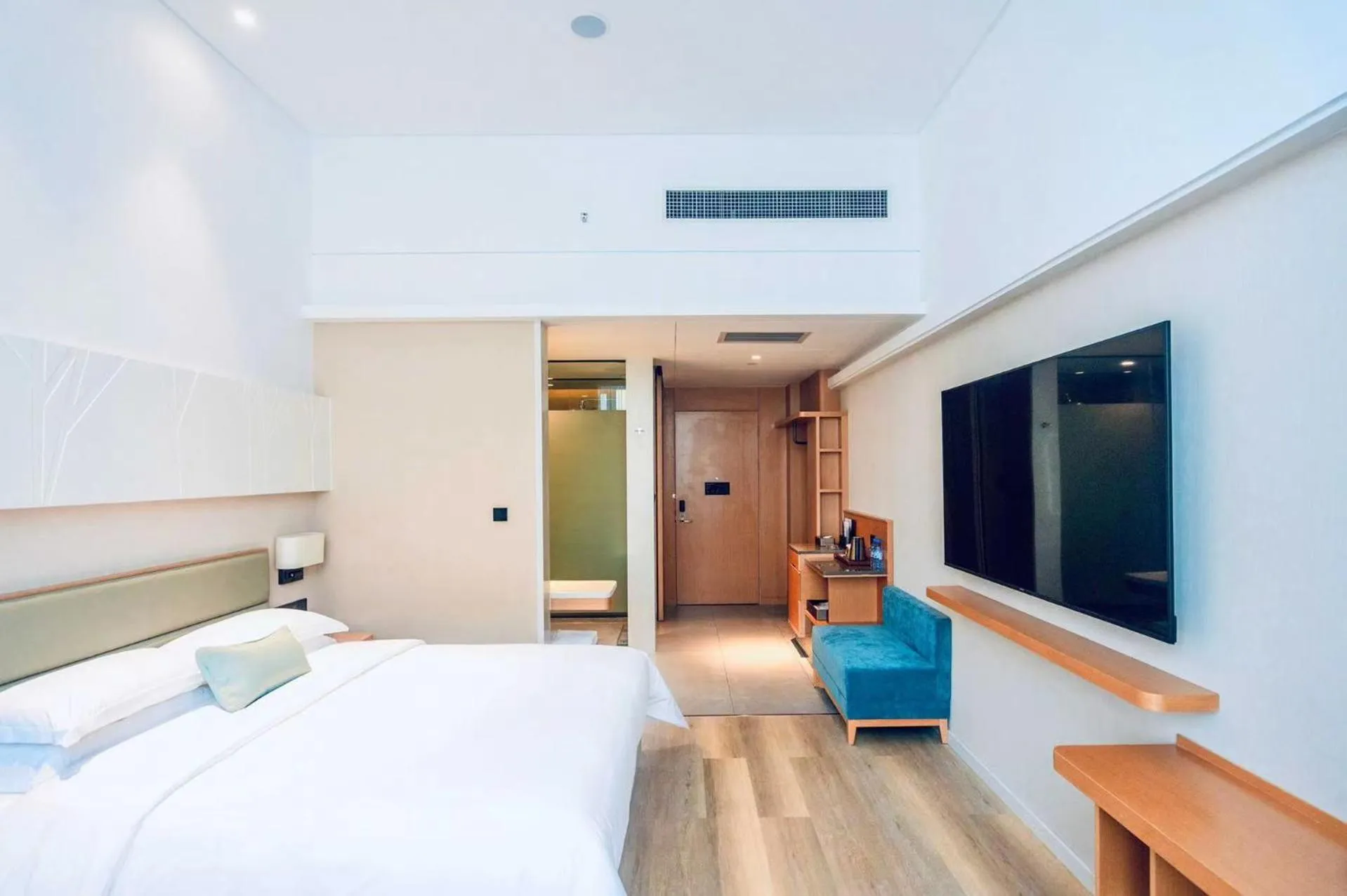 Bed in Xianyang Licai Tianyou Hotel