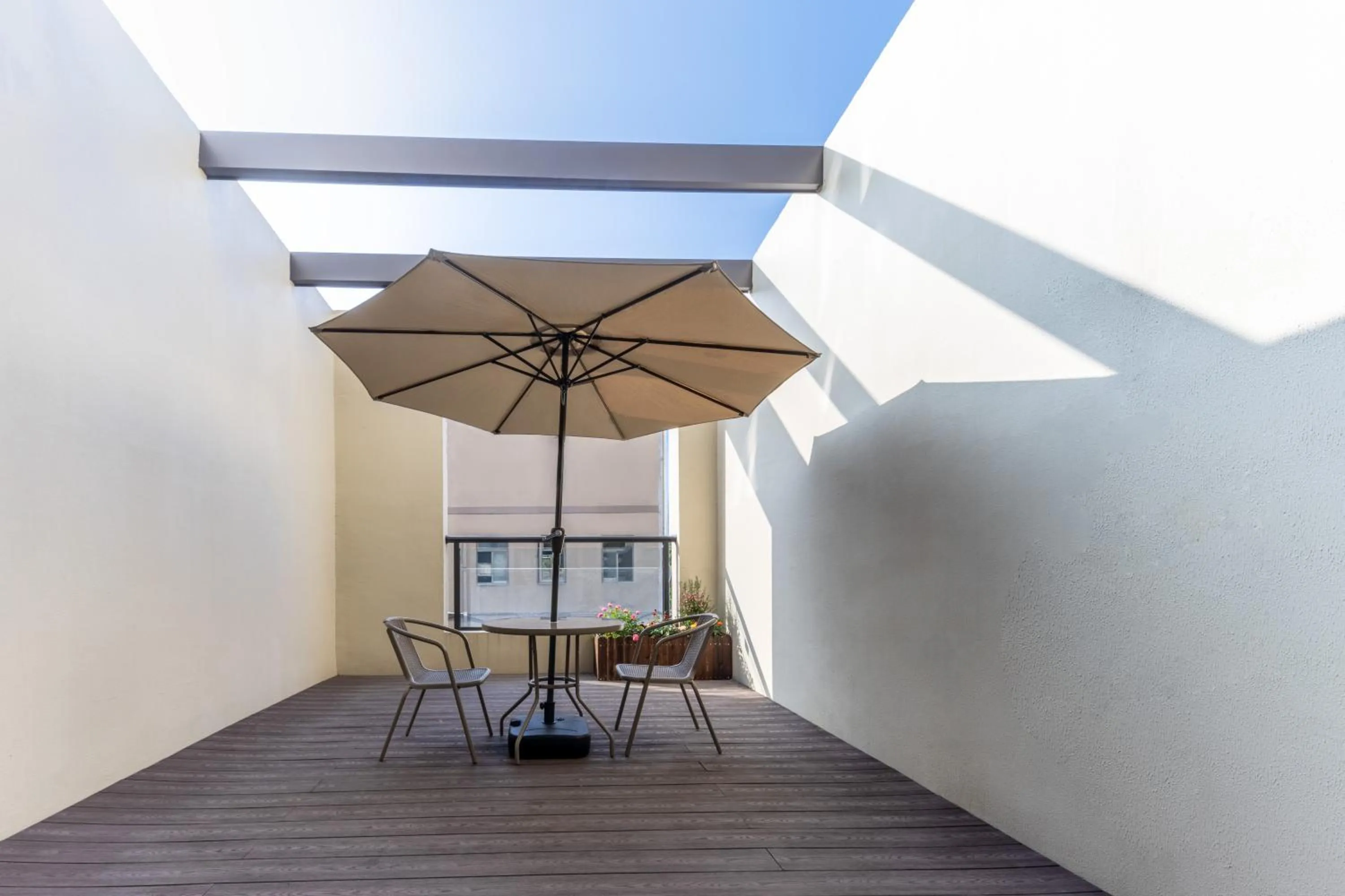 Balcony/Terrace in Atour Hotel Hangzhou Xiaoshan Airport Airport Town