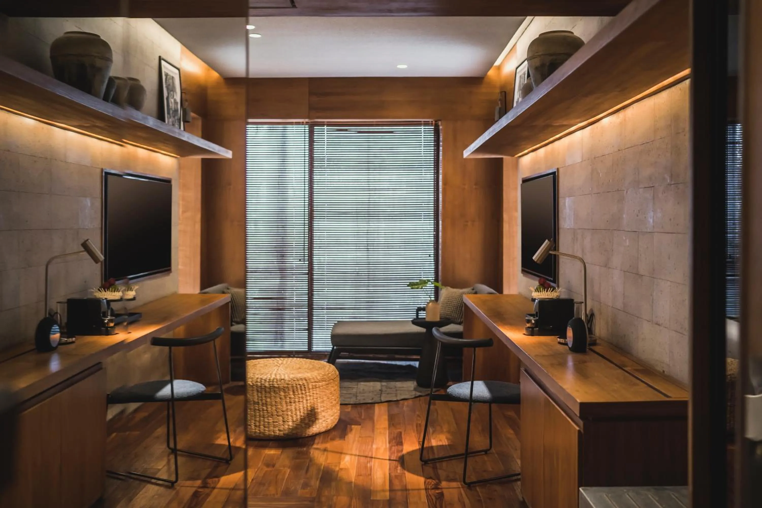 Seating area in iSuite by Ekosistem