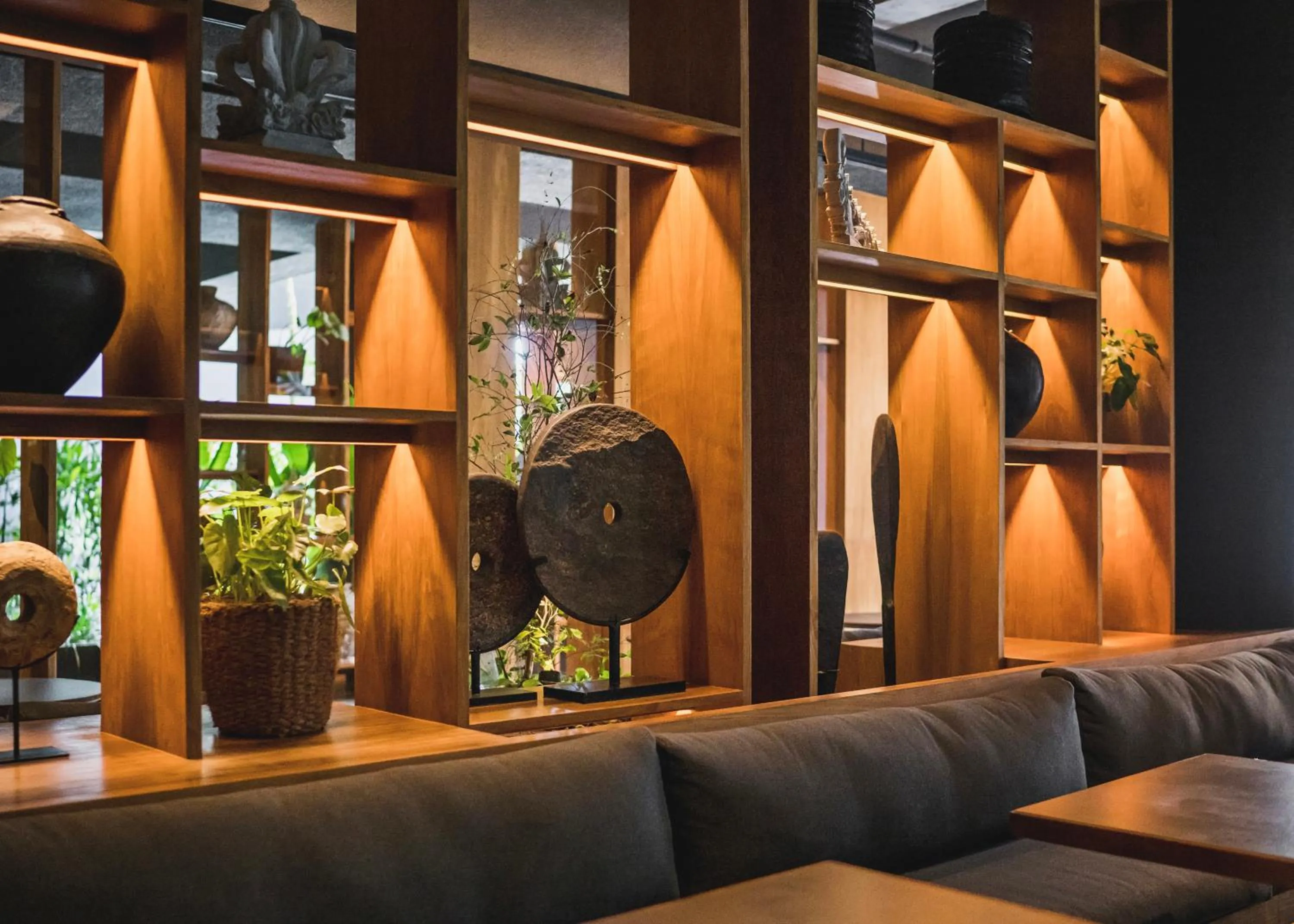 Seating area in iSuite by Ekosistem