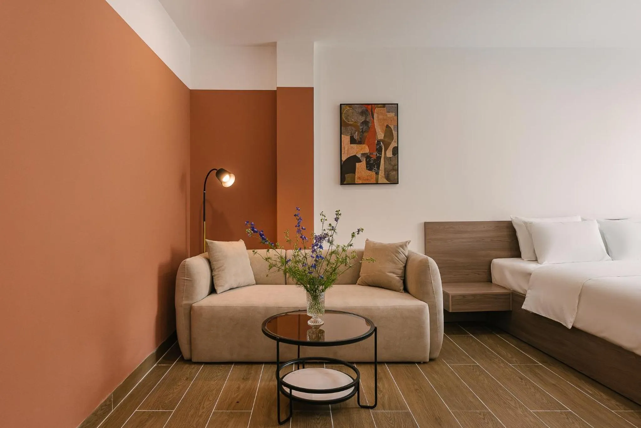Living room in An Nguyen Lakeside Residence