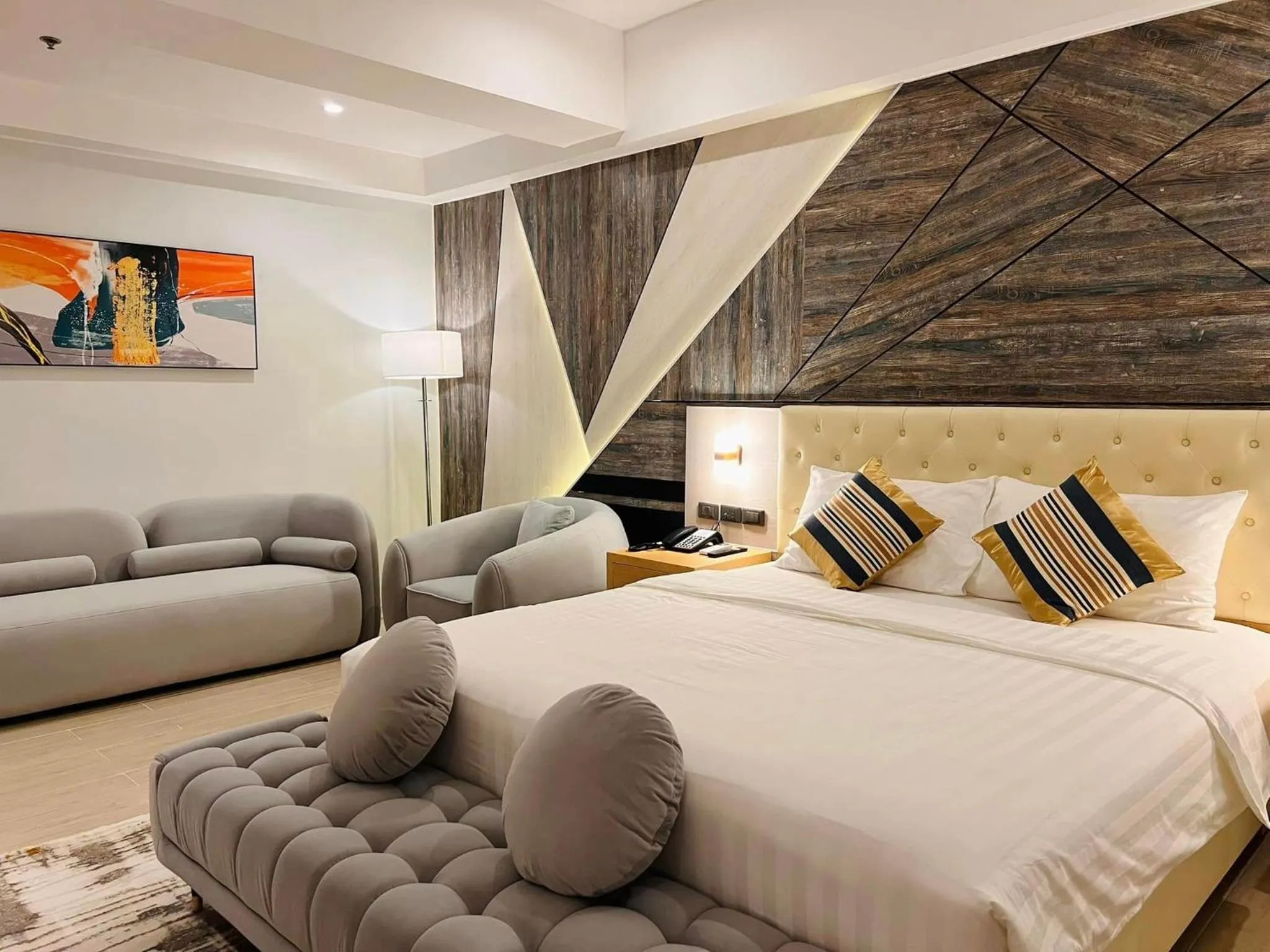 Photo of the whole room, Bed in Amarah Hotel