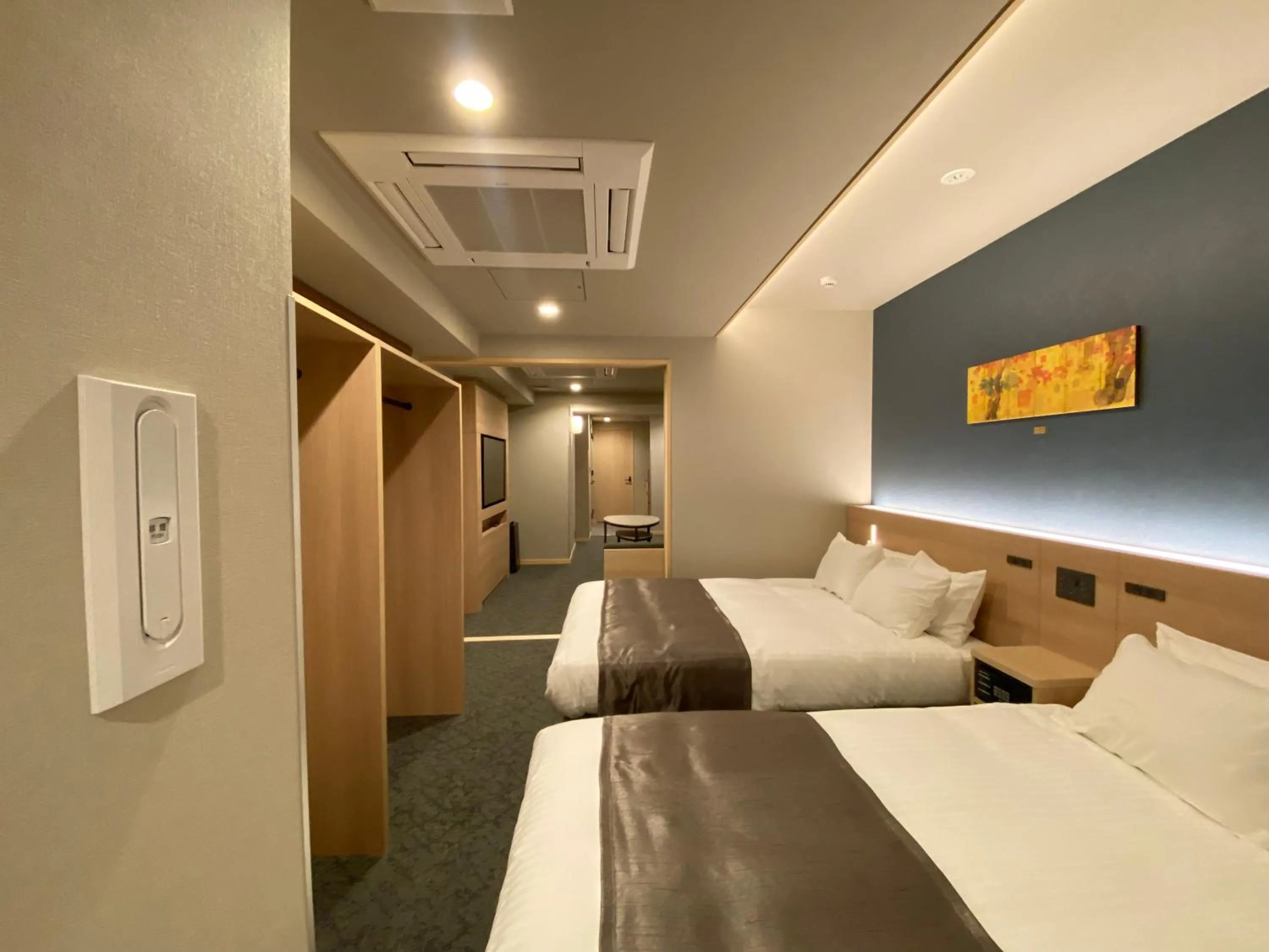 Bed in Premium Apart MONday KYOTO GOJO