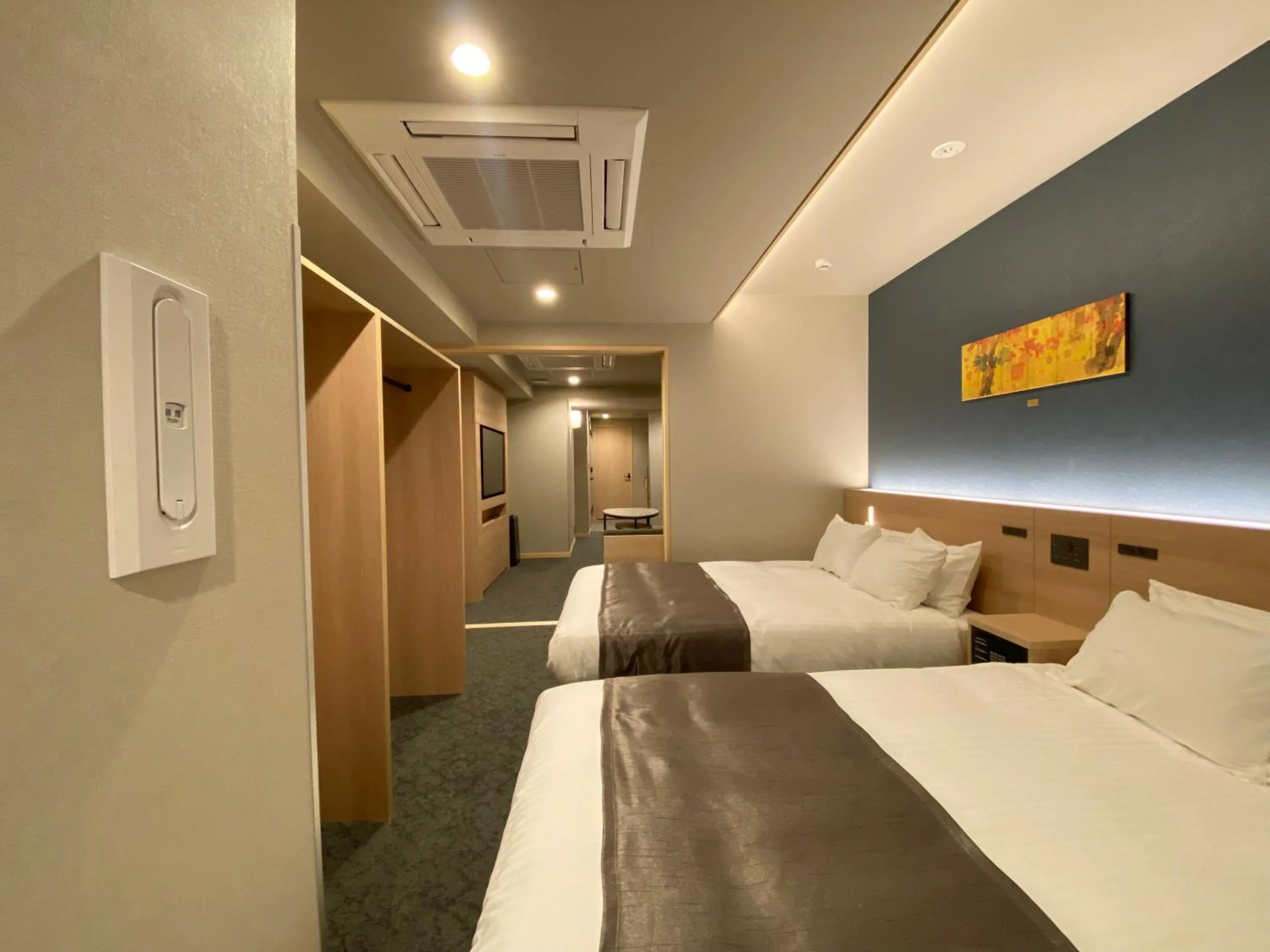 Bed in Premium Apart MONday KYOTO GOJO