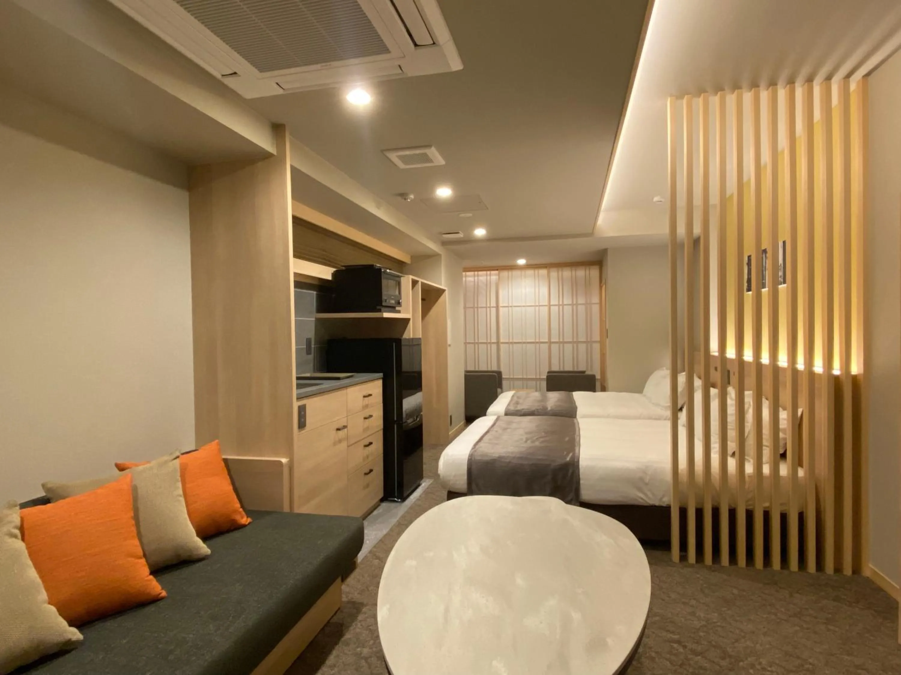 Bed in Premium Apart MONday KYOTO GOJO