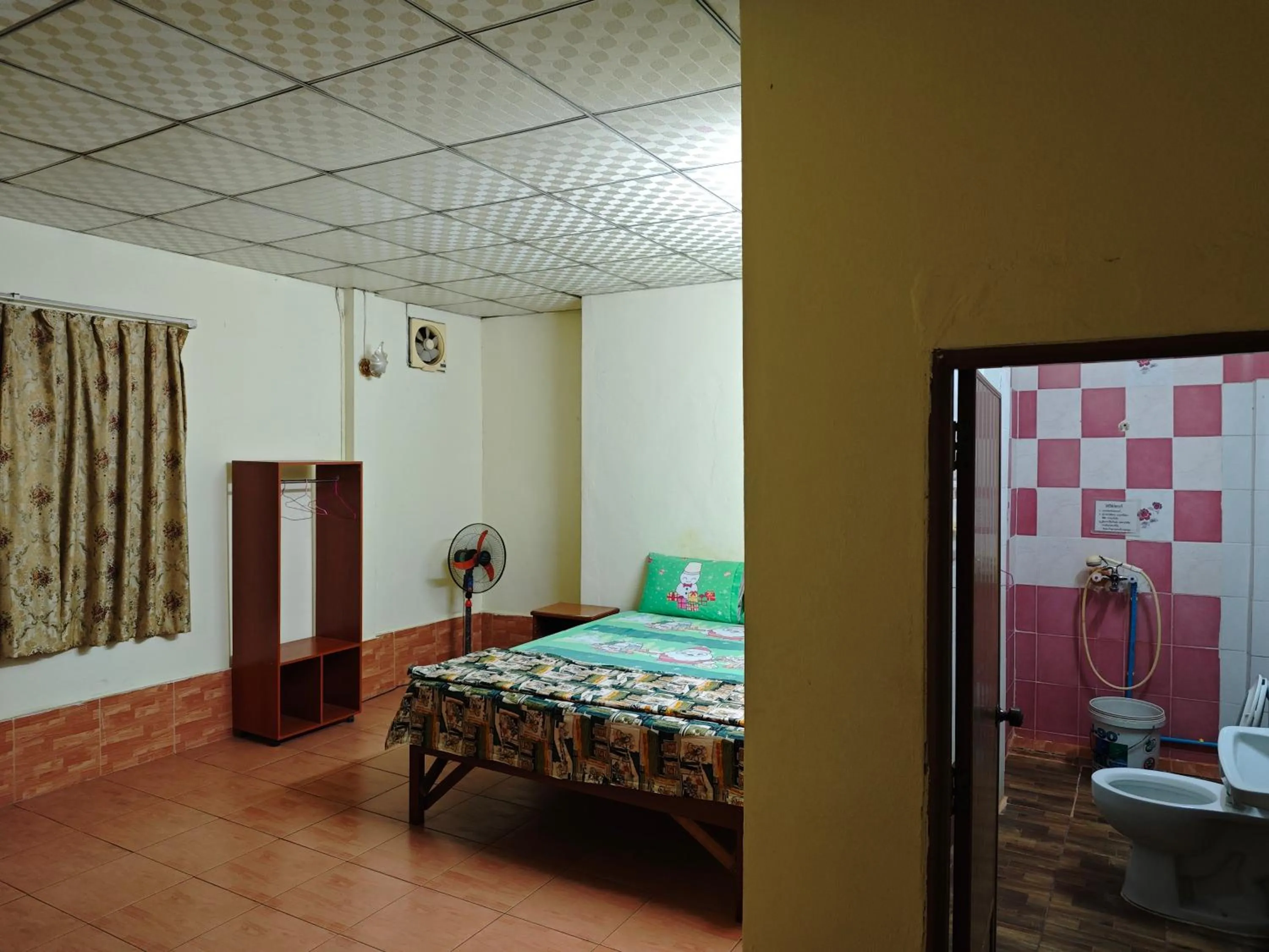 Bed in Souksavanh Guest House