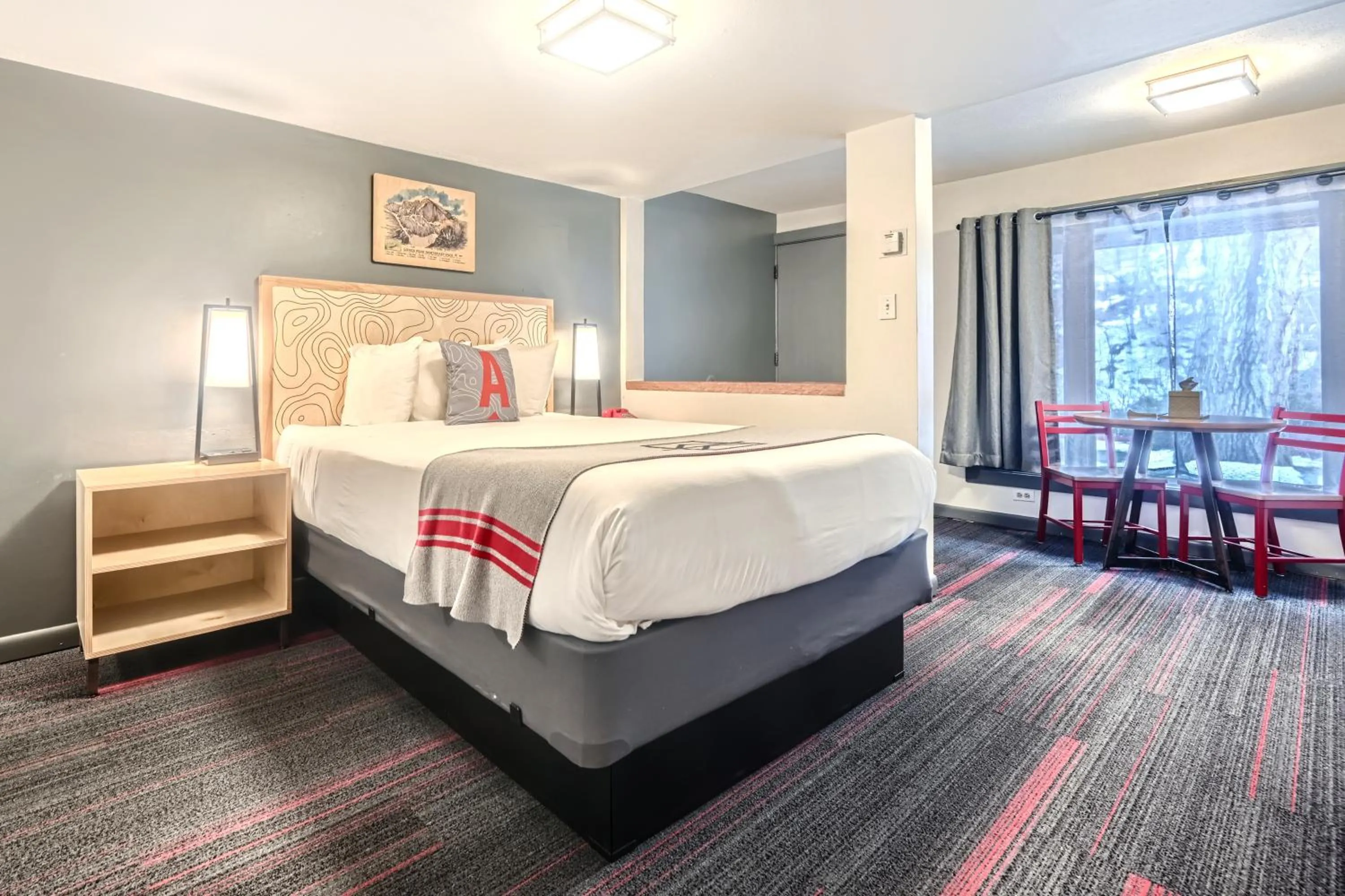 Bedroom, Bed in A-Lodge Boulder