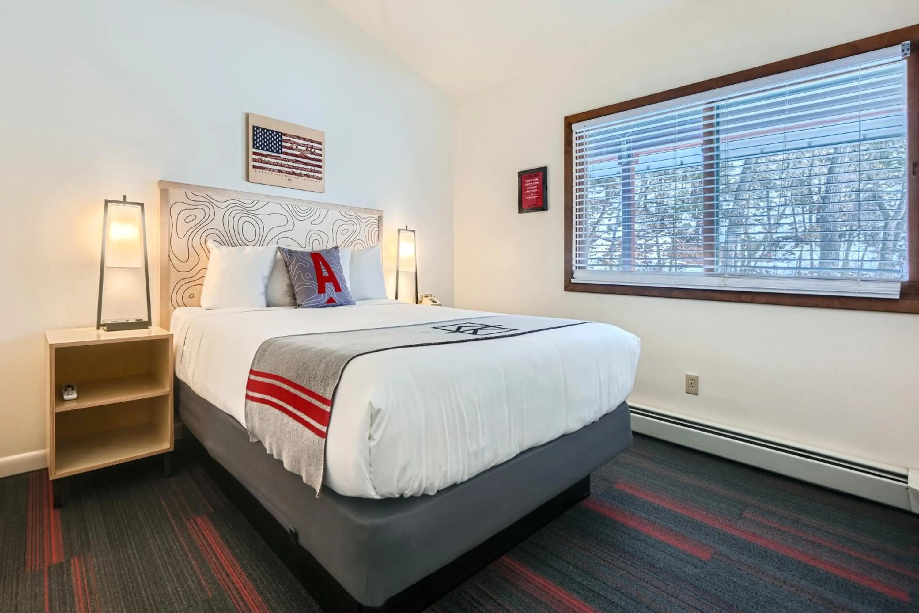 Bedroom, Bed in A-Lodge Boulder