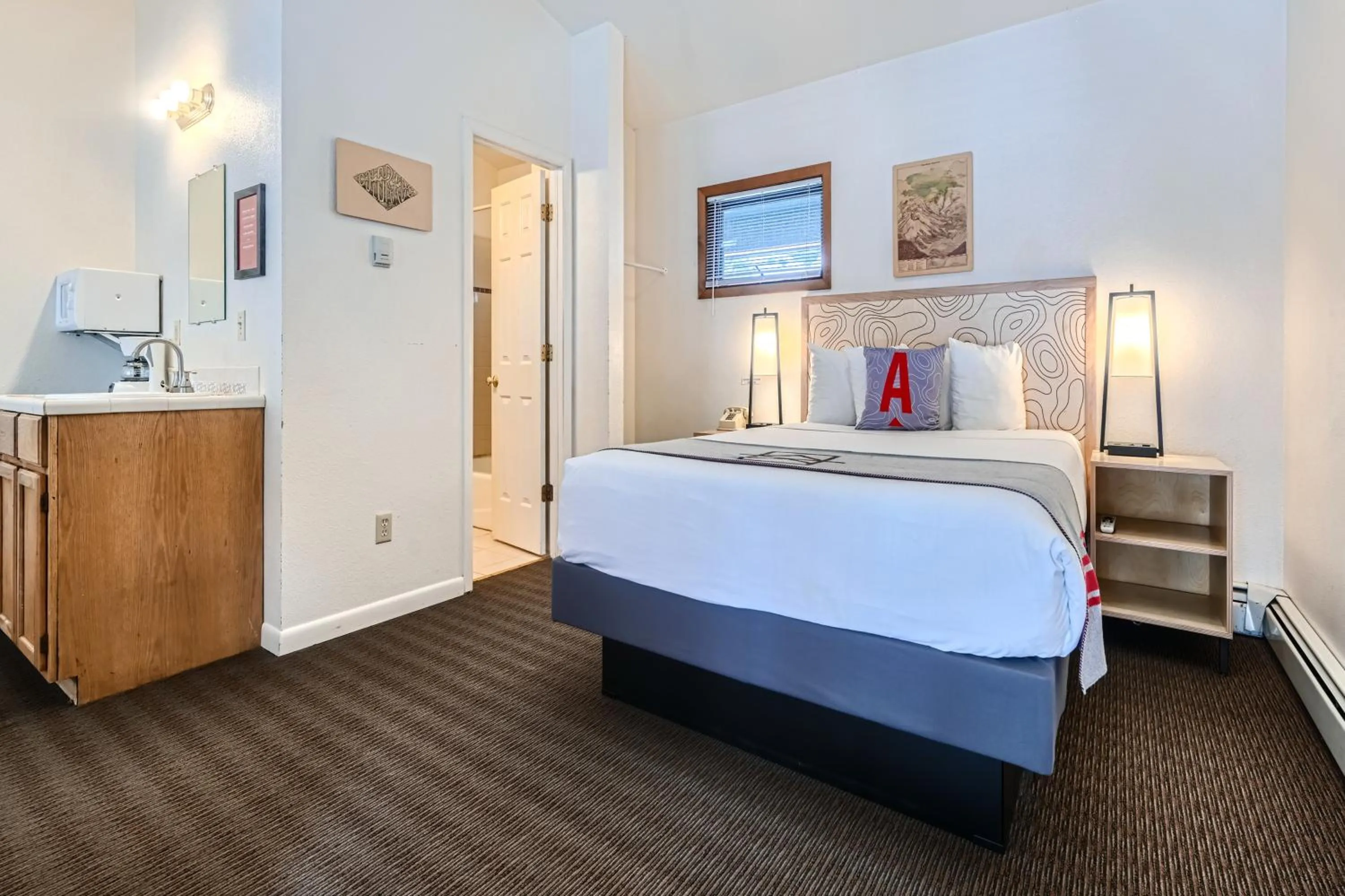 Bedroom, Bed in A-Lodge Boulder