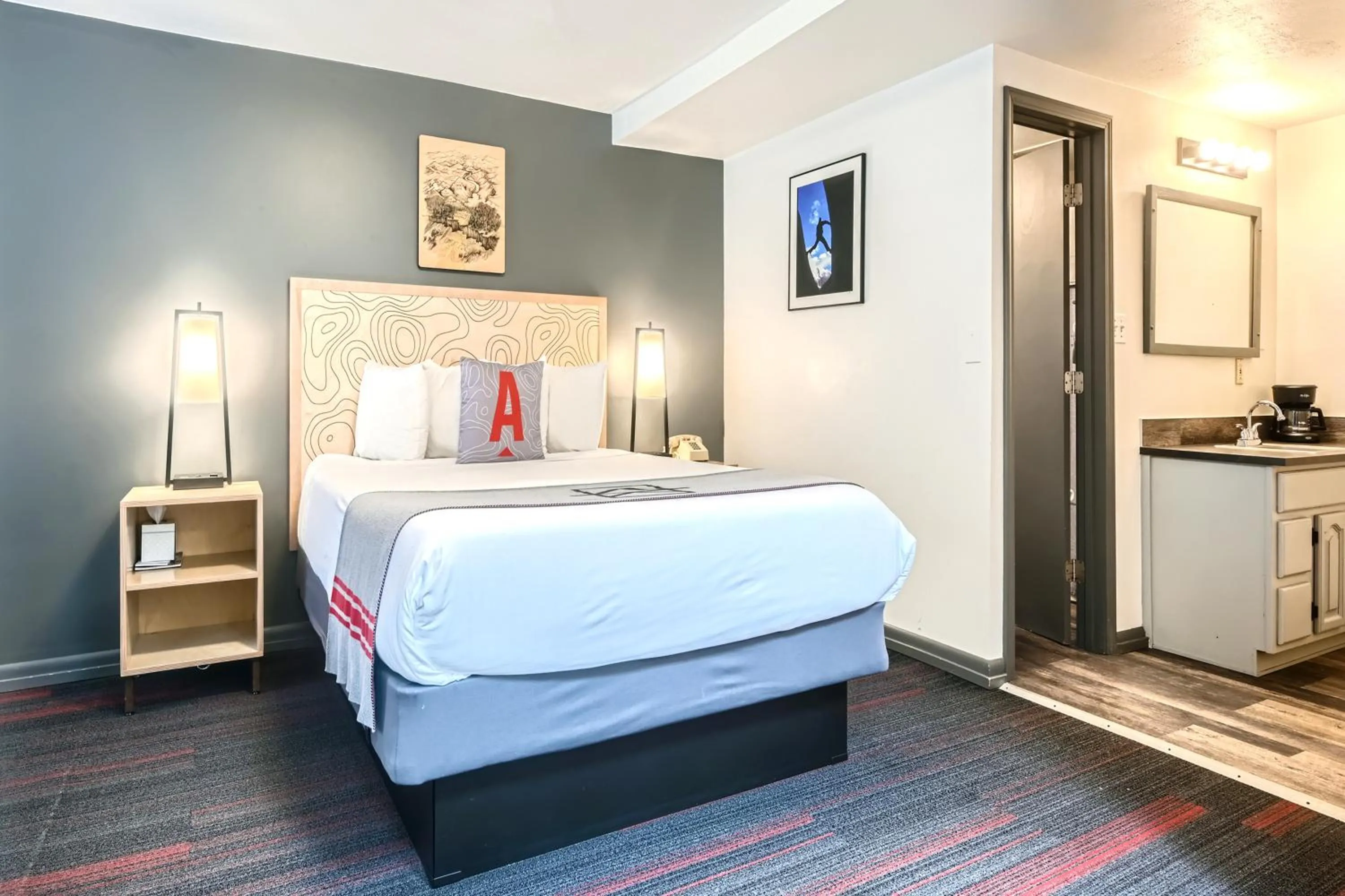 Bed in A-Lodge Boulder