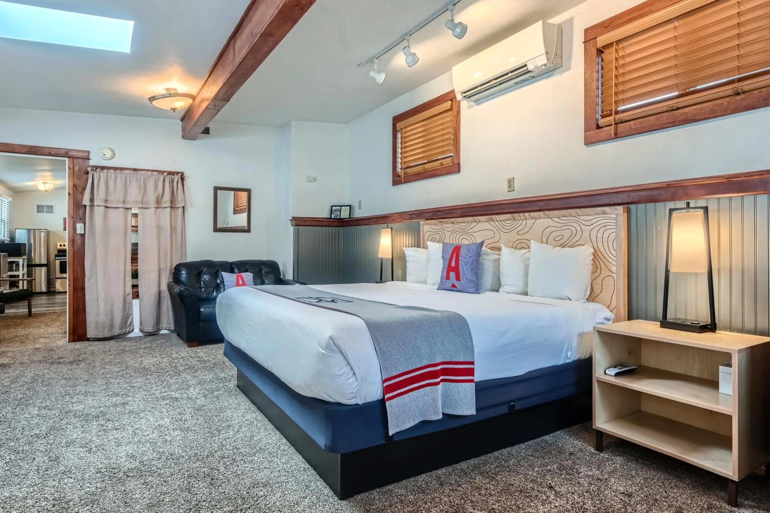 Bedroom, Bed in A-Lodge Boulder