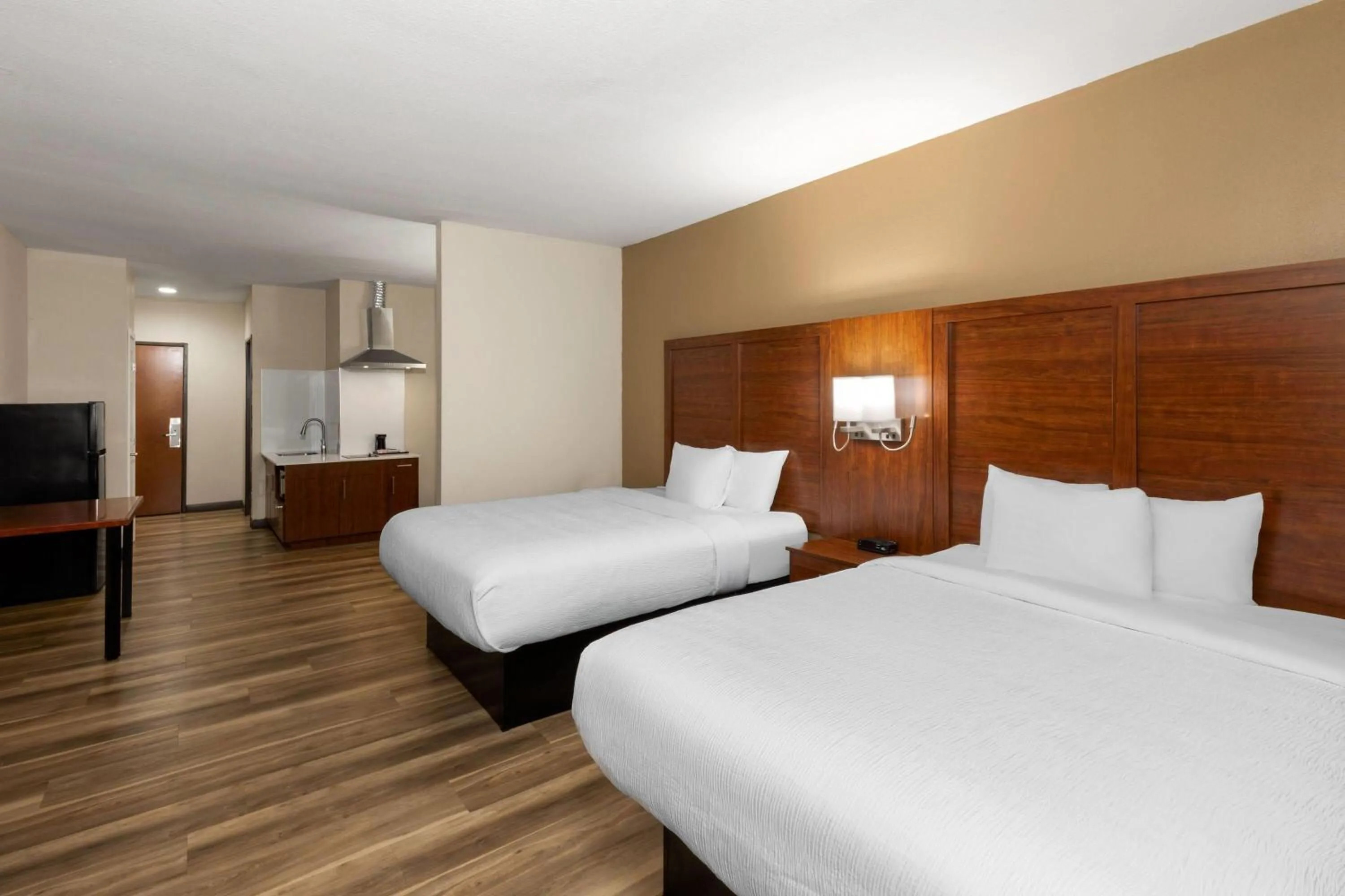 Photo of the whole room, Bed in Hawthorn Extended Stay by Wyndham College Station South