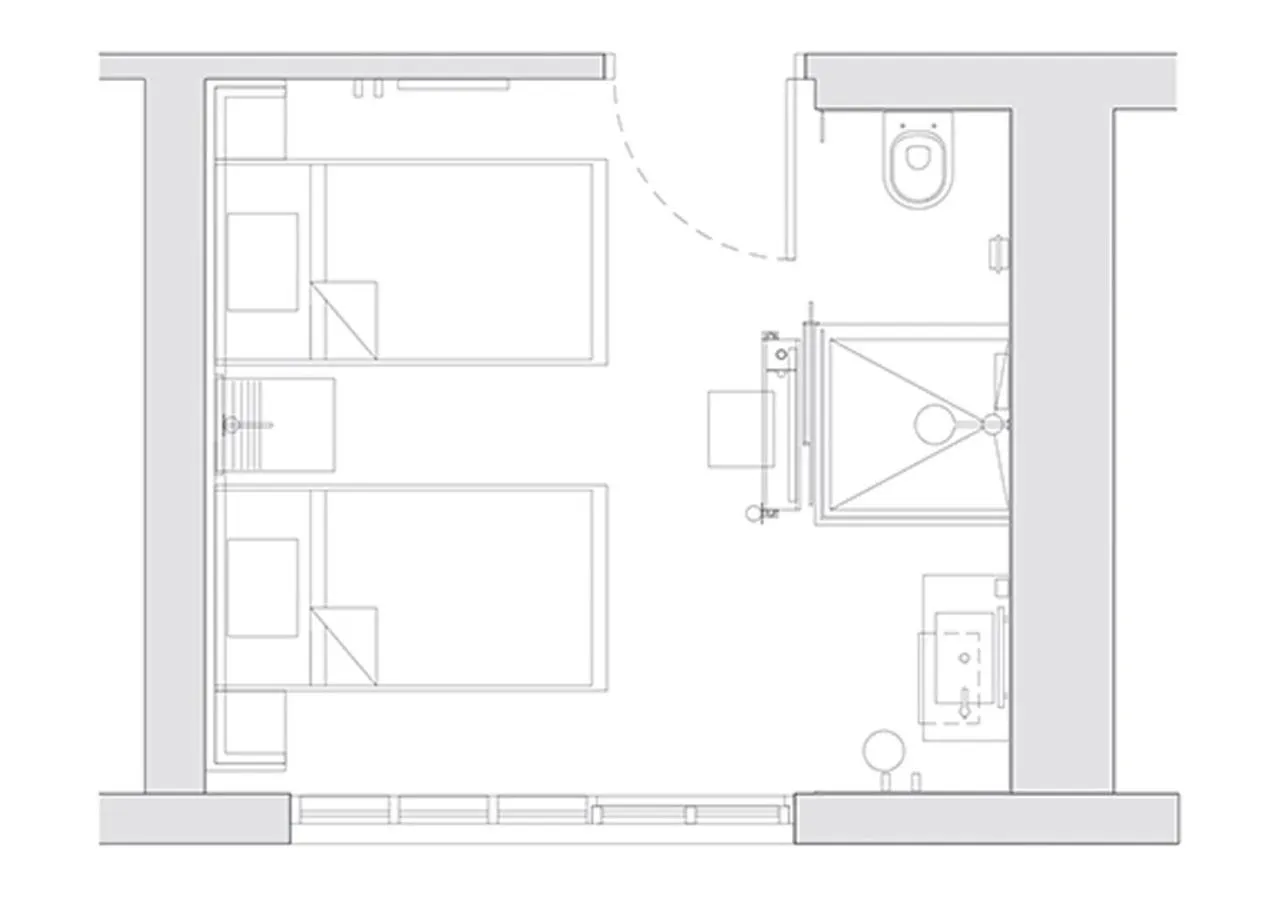 Floor plan in Arlo SoHo