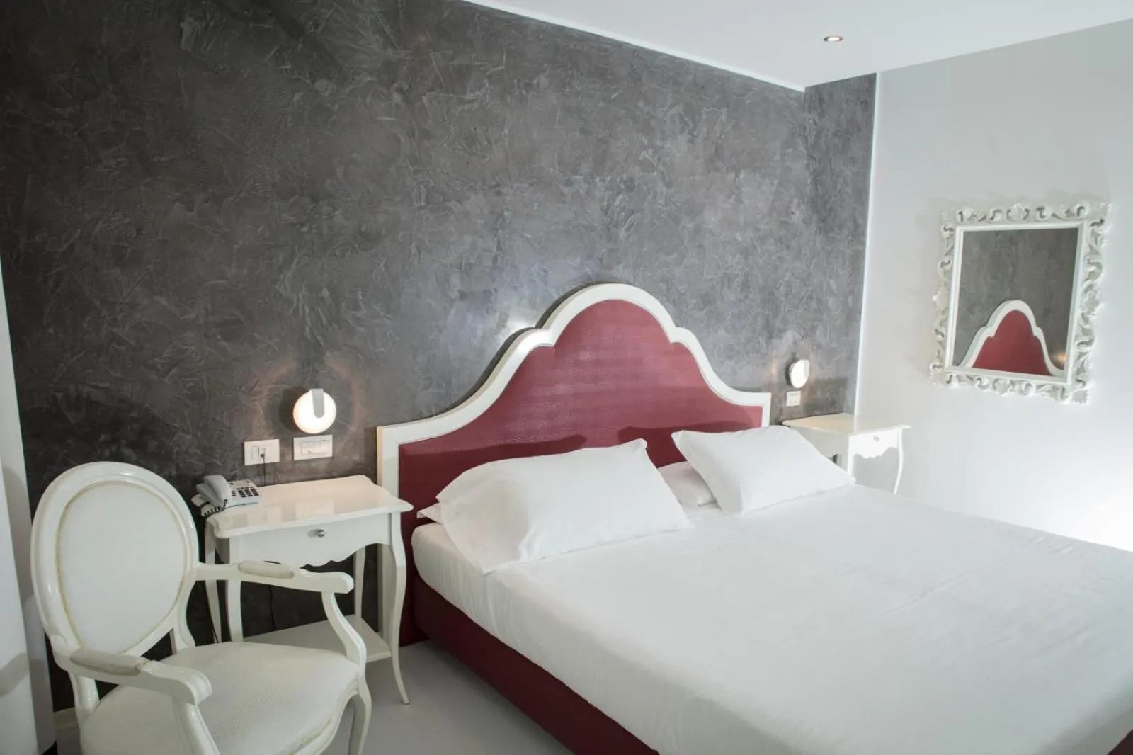 Bed in Blue Relais Maggiore