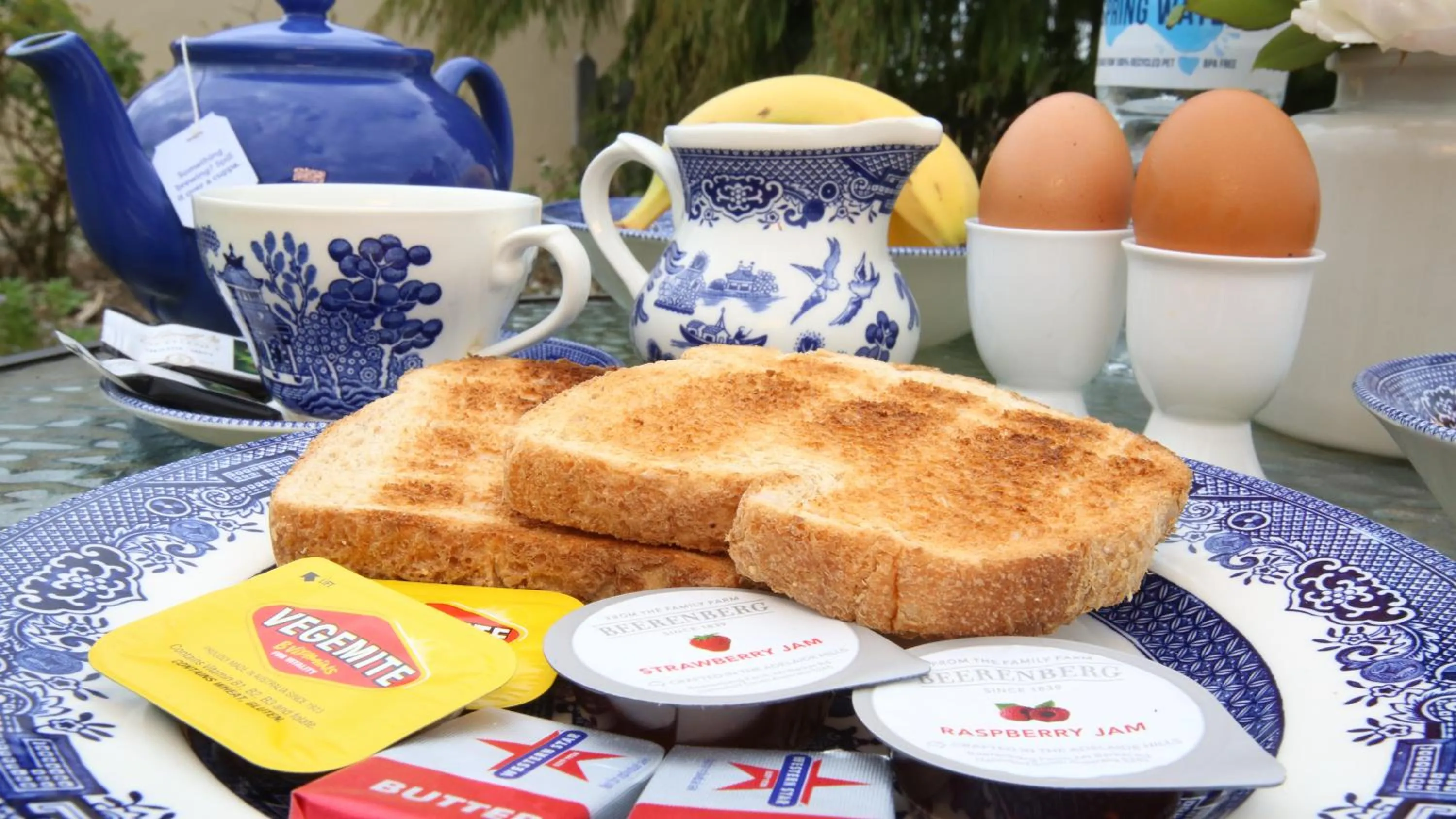 Continental breakfast in Robe House Heritage Accommodation