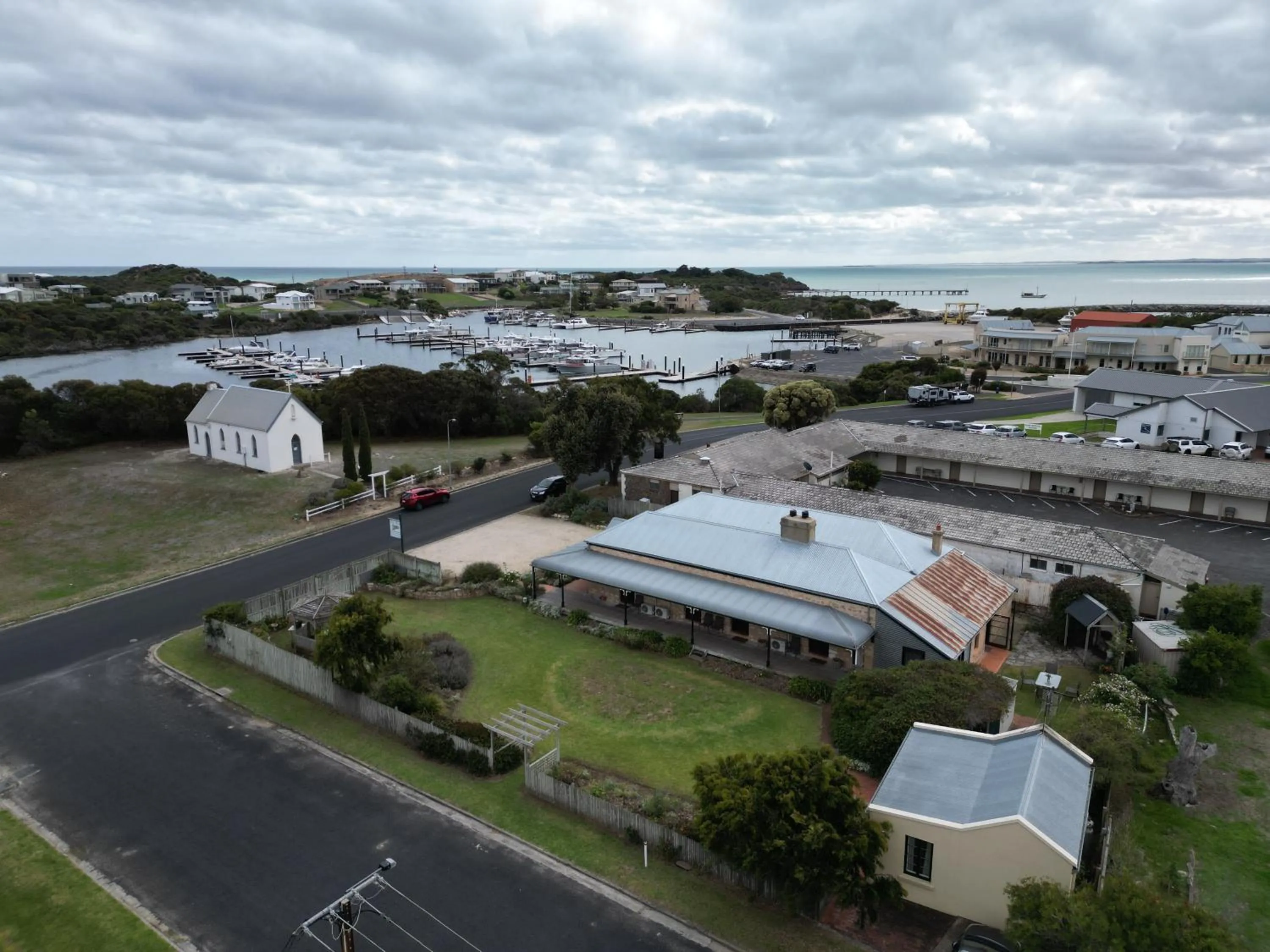 Property building in Robe House Heritage Accommodation