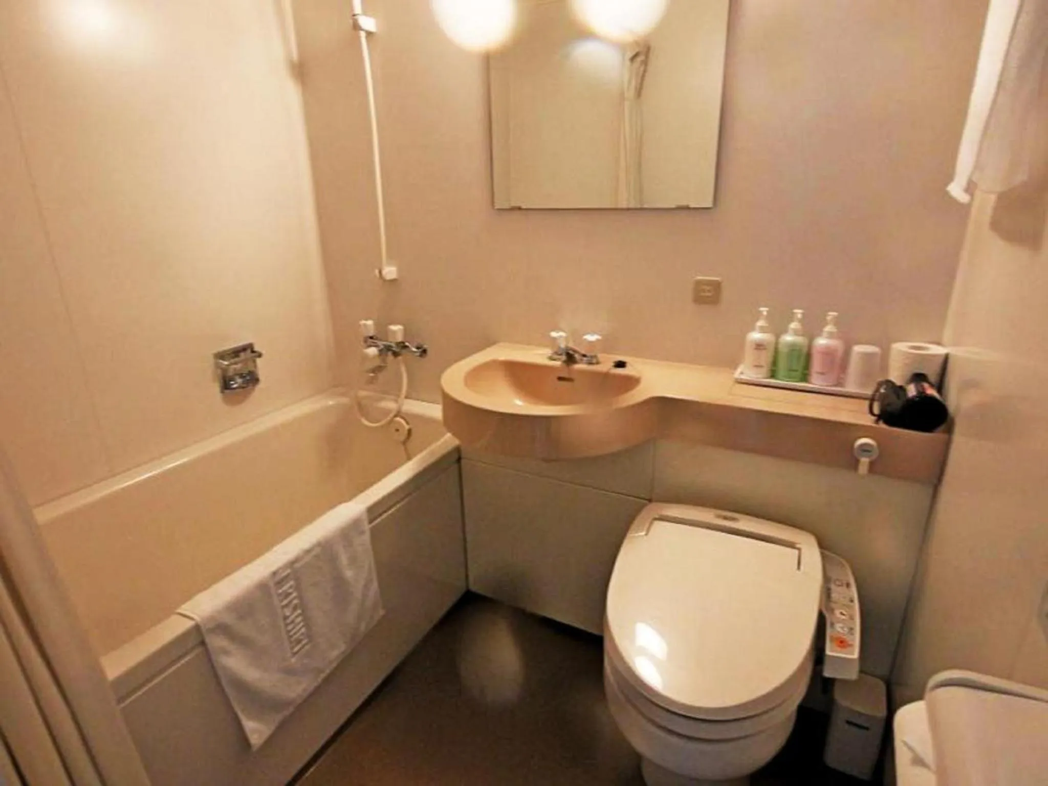 Toilet in Island Inn Rishiri