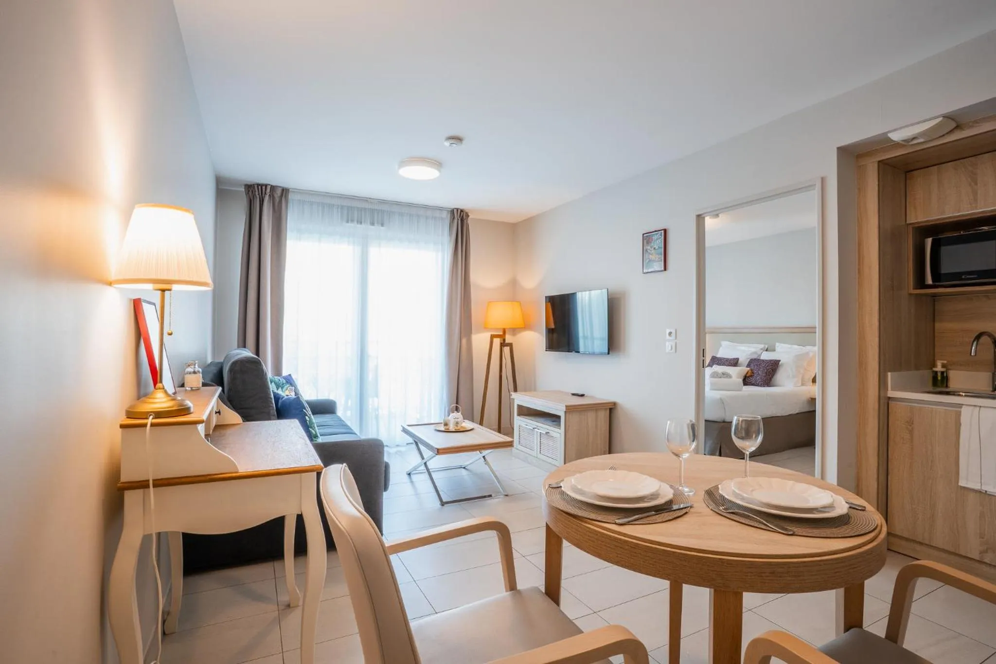 Photo of the whole room in Zenitude Quality Aparthotel Nice