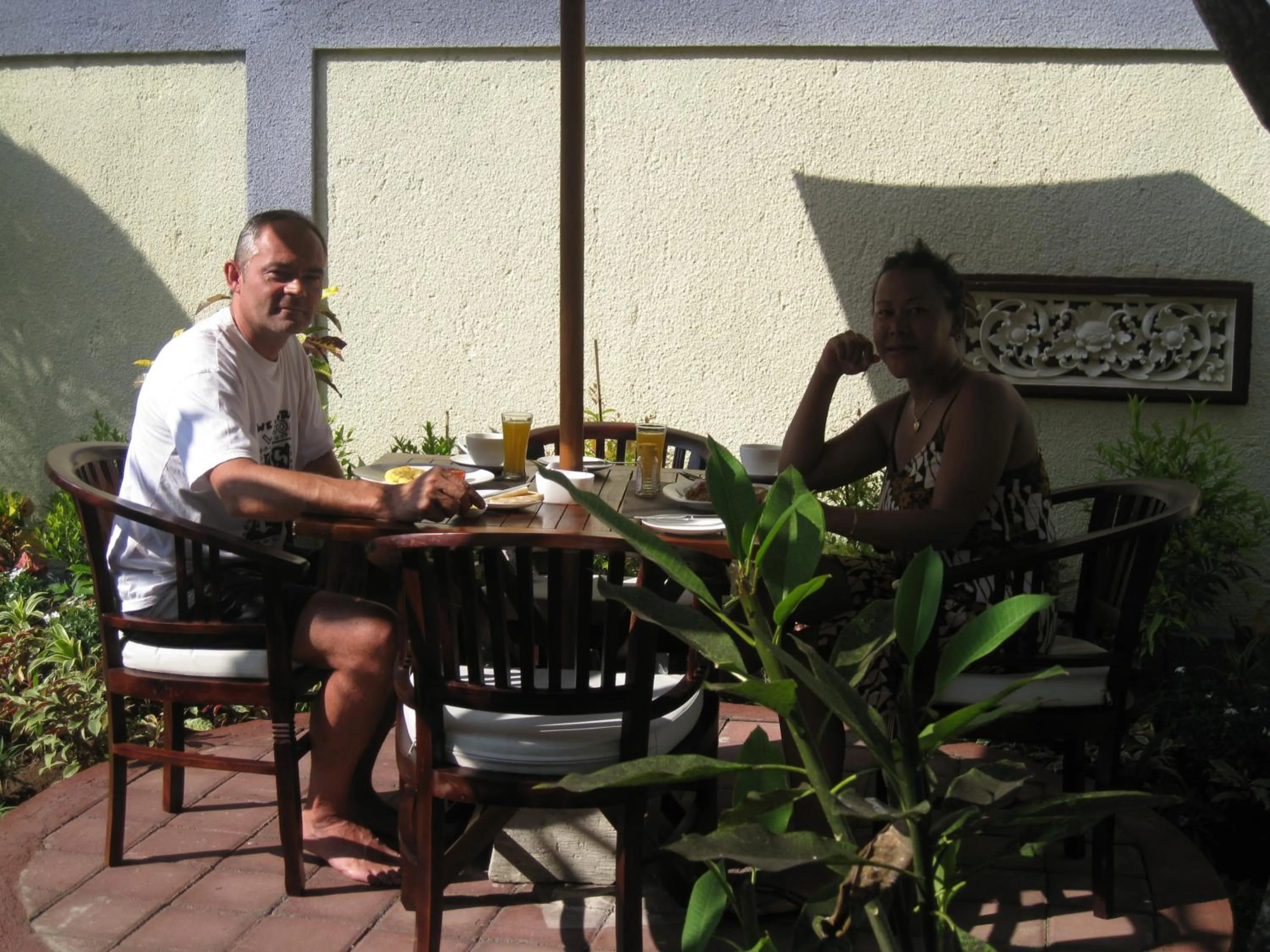 Guests in Frangipani Homestay