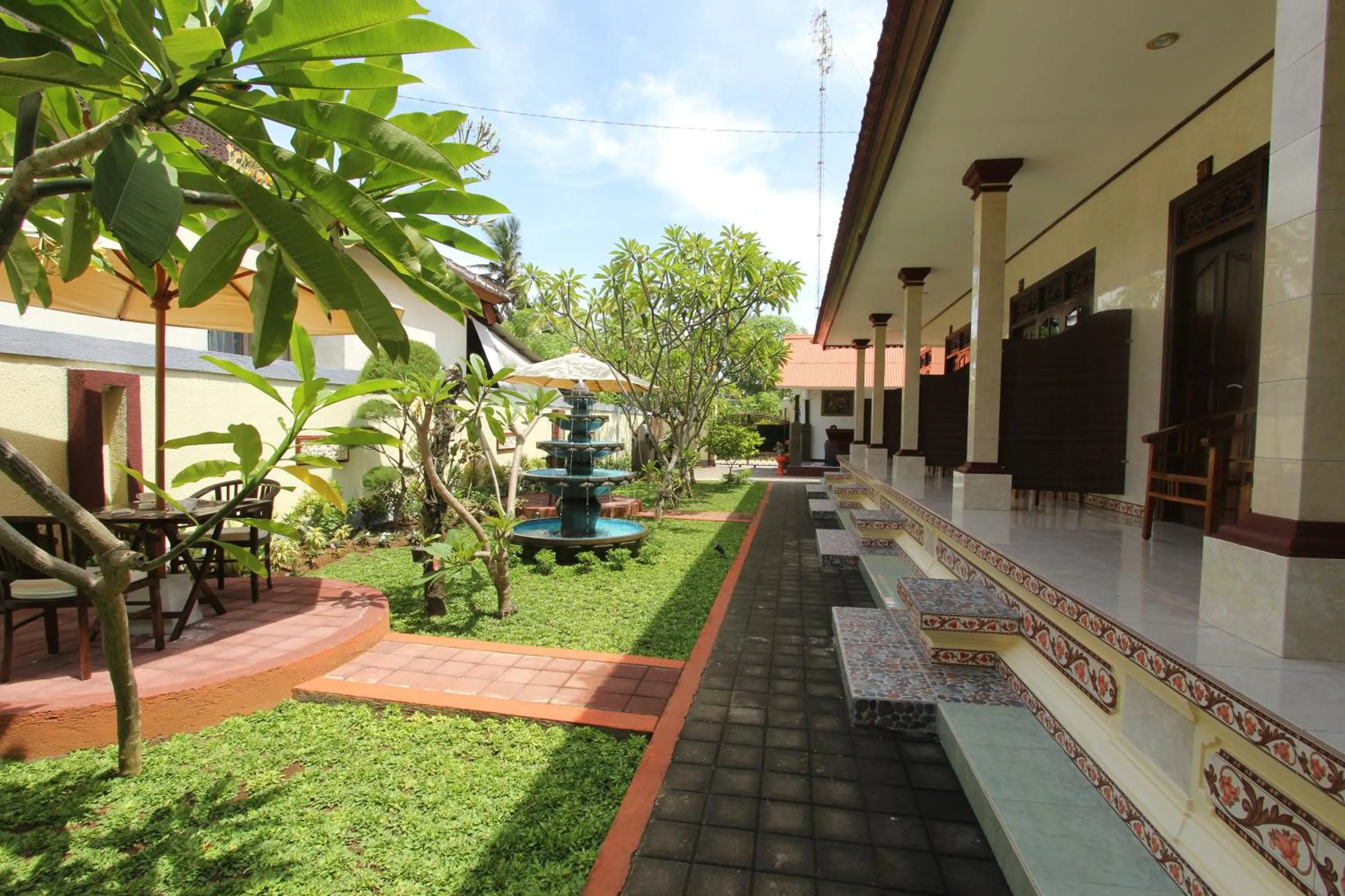 Property building in Frangipani Homestay