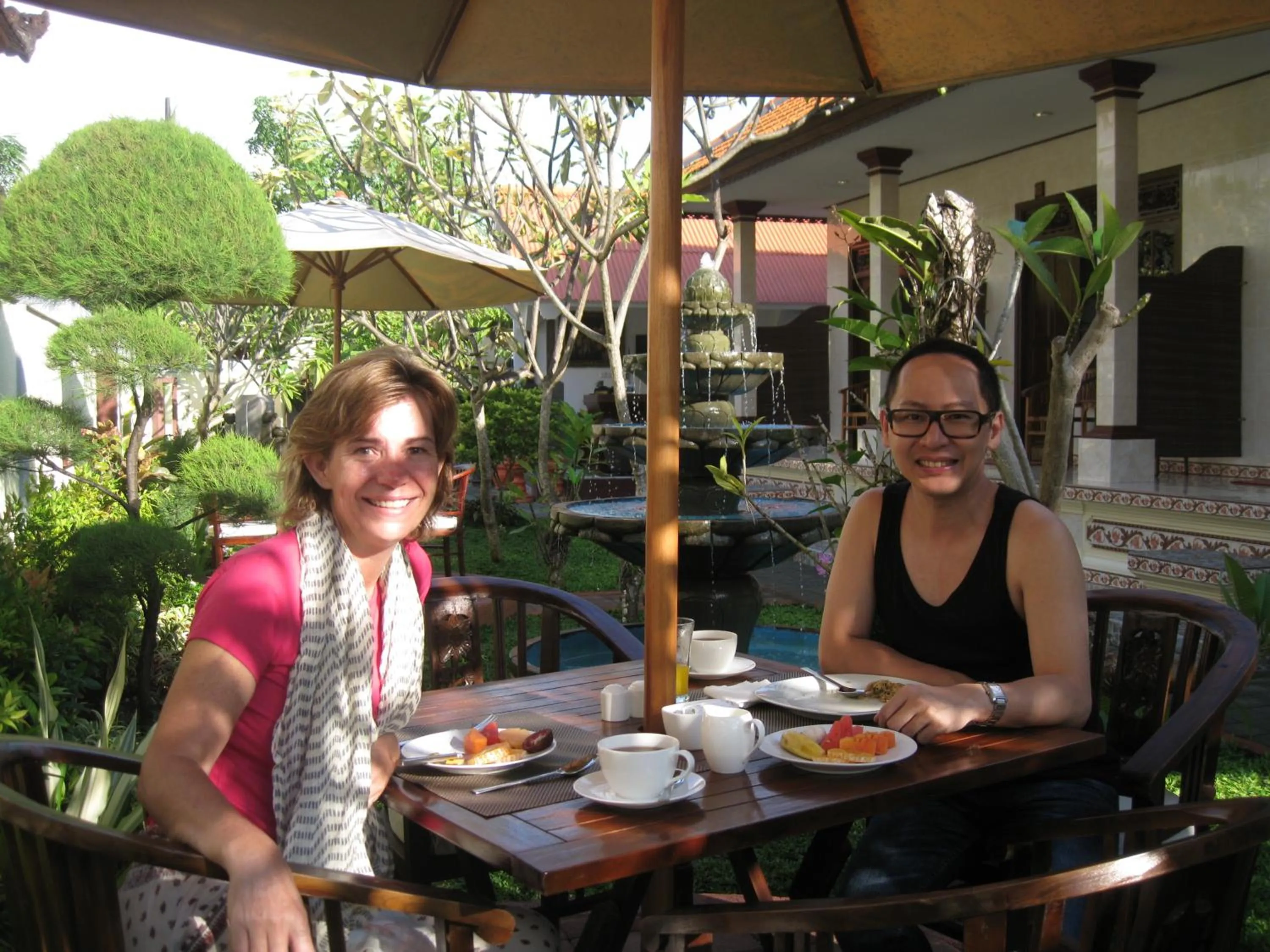 Guests in Frangipani Homestay