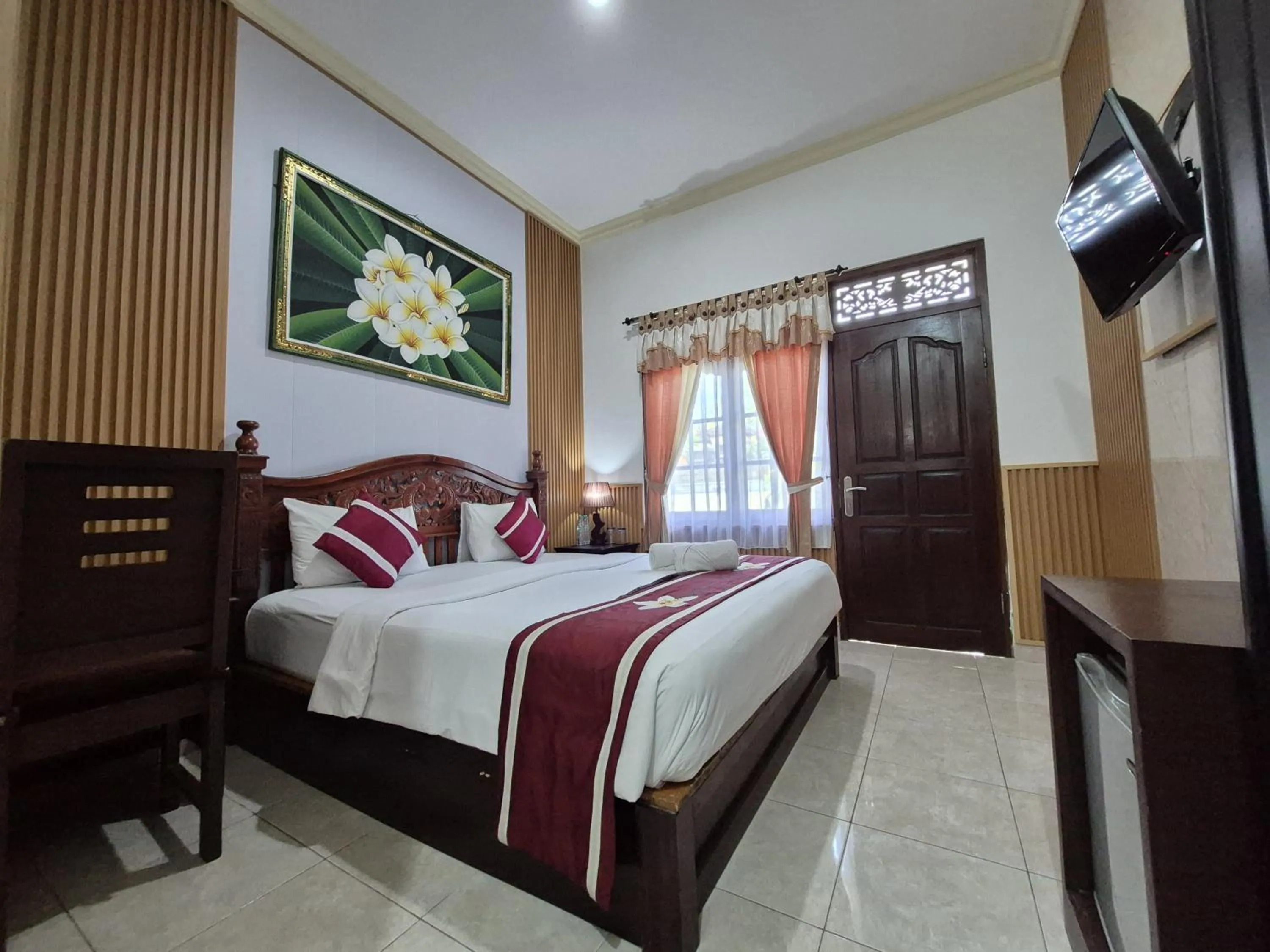 Bed in Frangipani Homestay