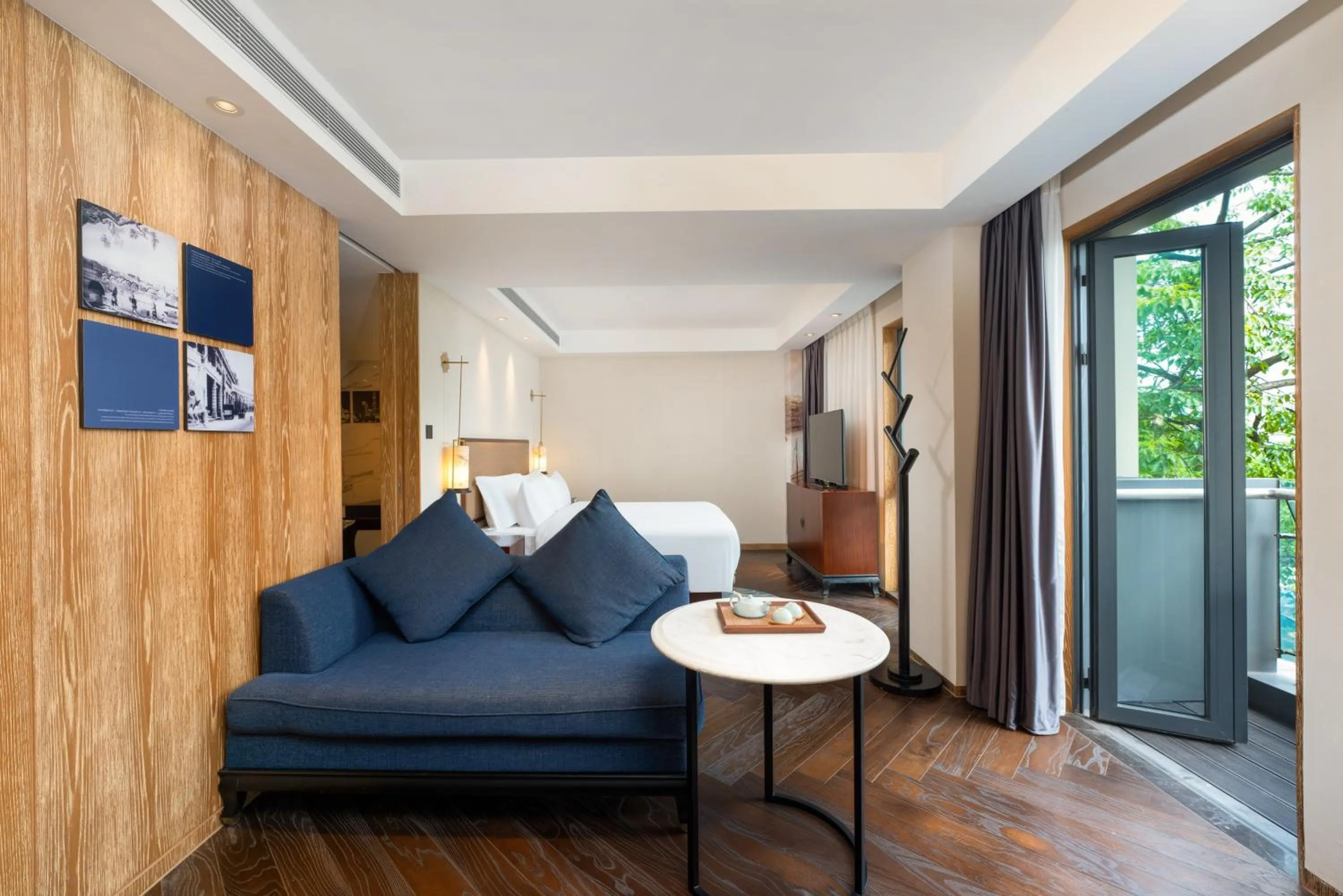 Living room in 广州岭南五号酒店 LN Hotel Five