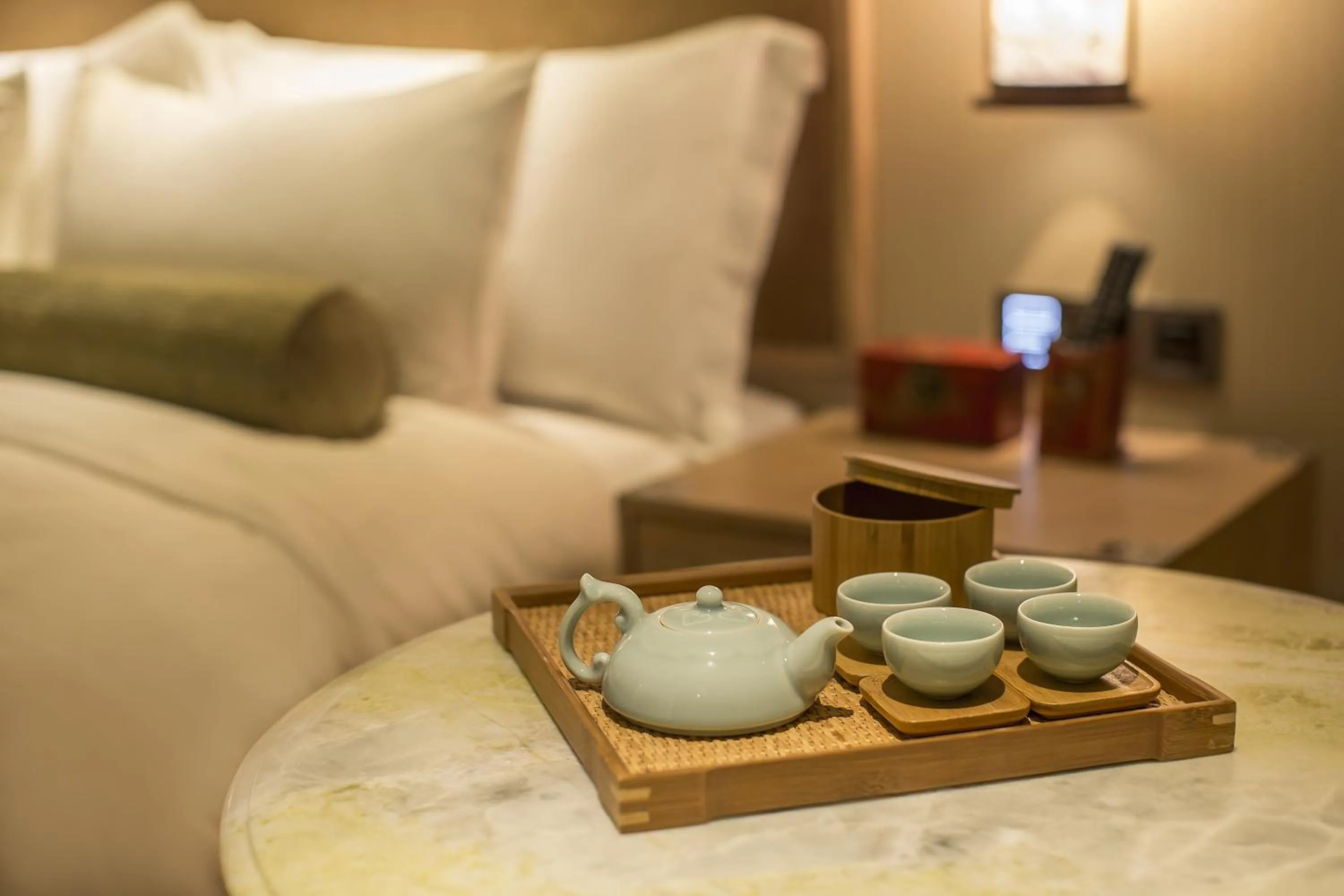 Bedroom, Bed in 广州岭南五号酒店 LN Hotel Five