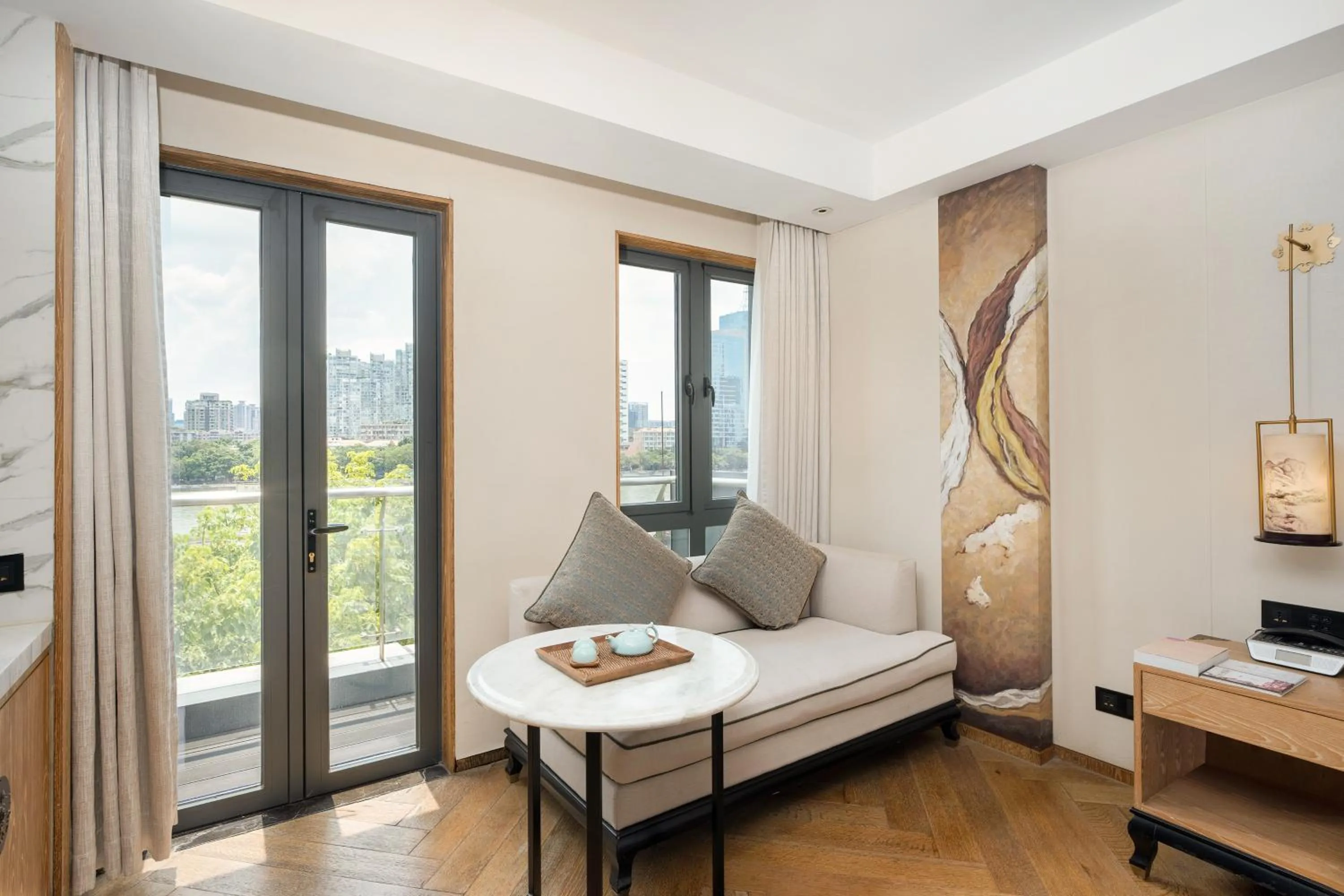 Seating area in 广州岭南五号酒店 LN Hotel Five