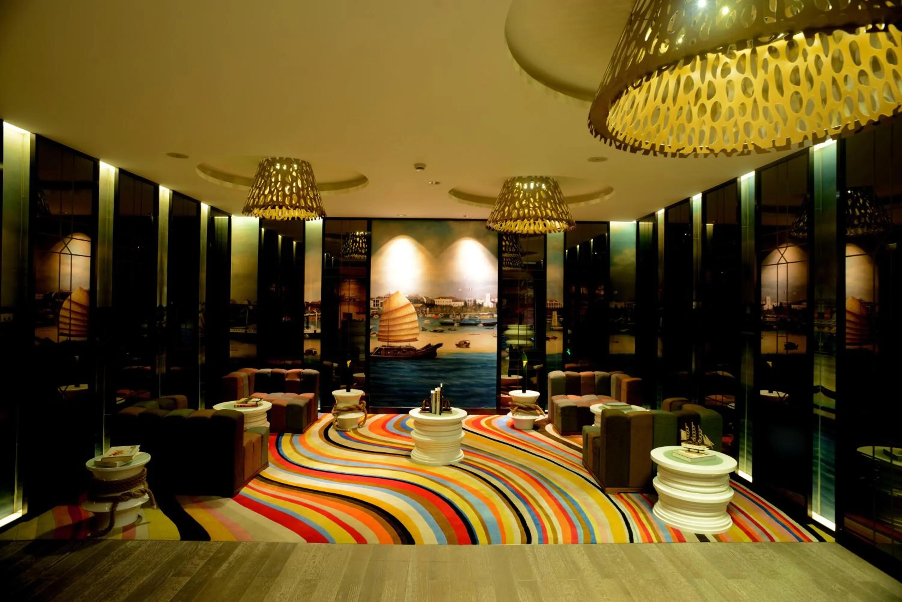 Lobby or reception in 广州岭南五号酒店 LN Hotel Five