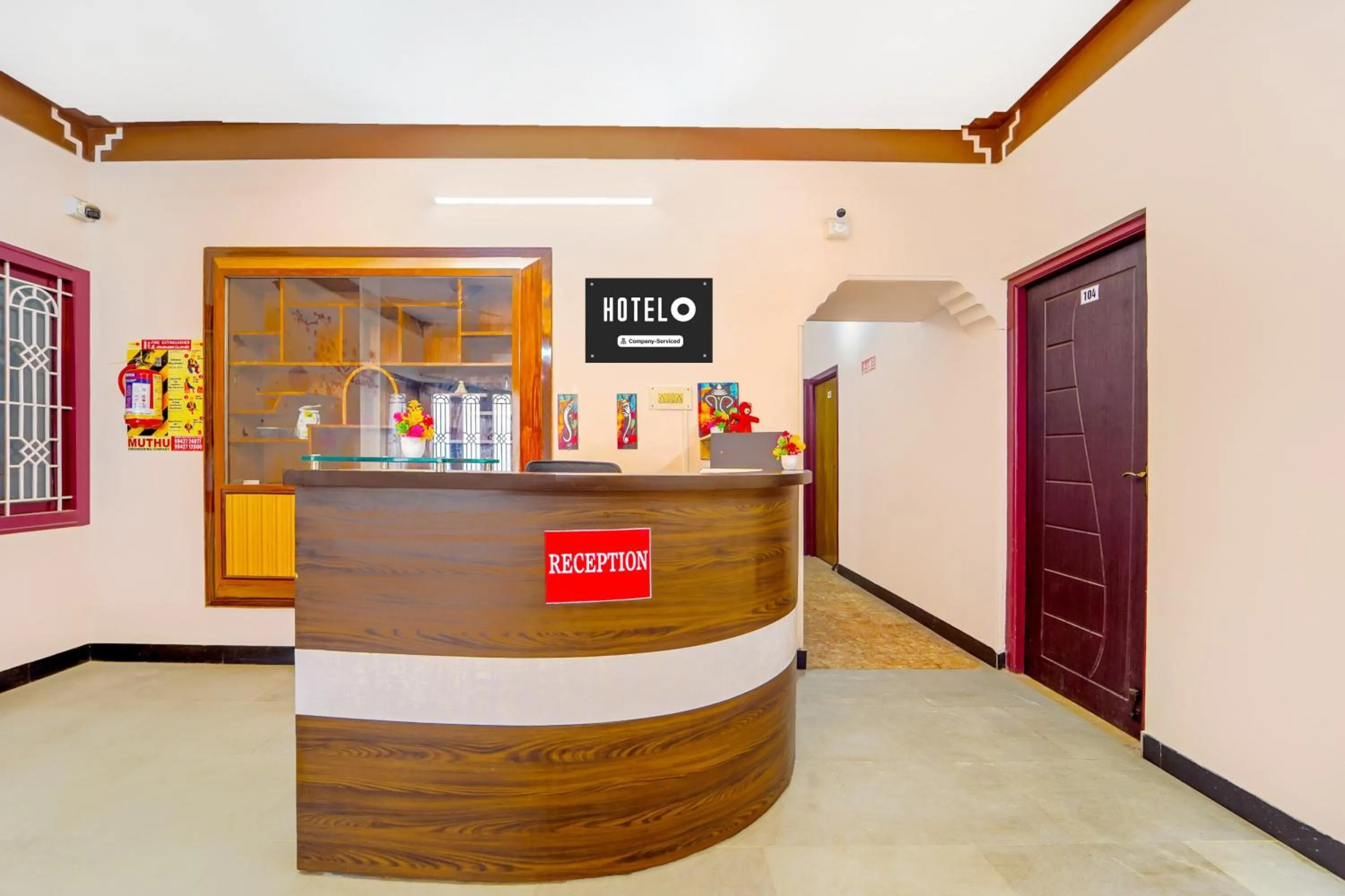 Lobby or reception in Super Hotel O Ganapathy Athipalayam Pirivu Road