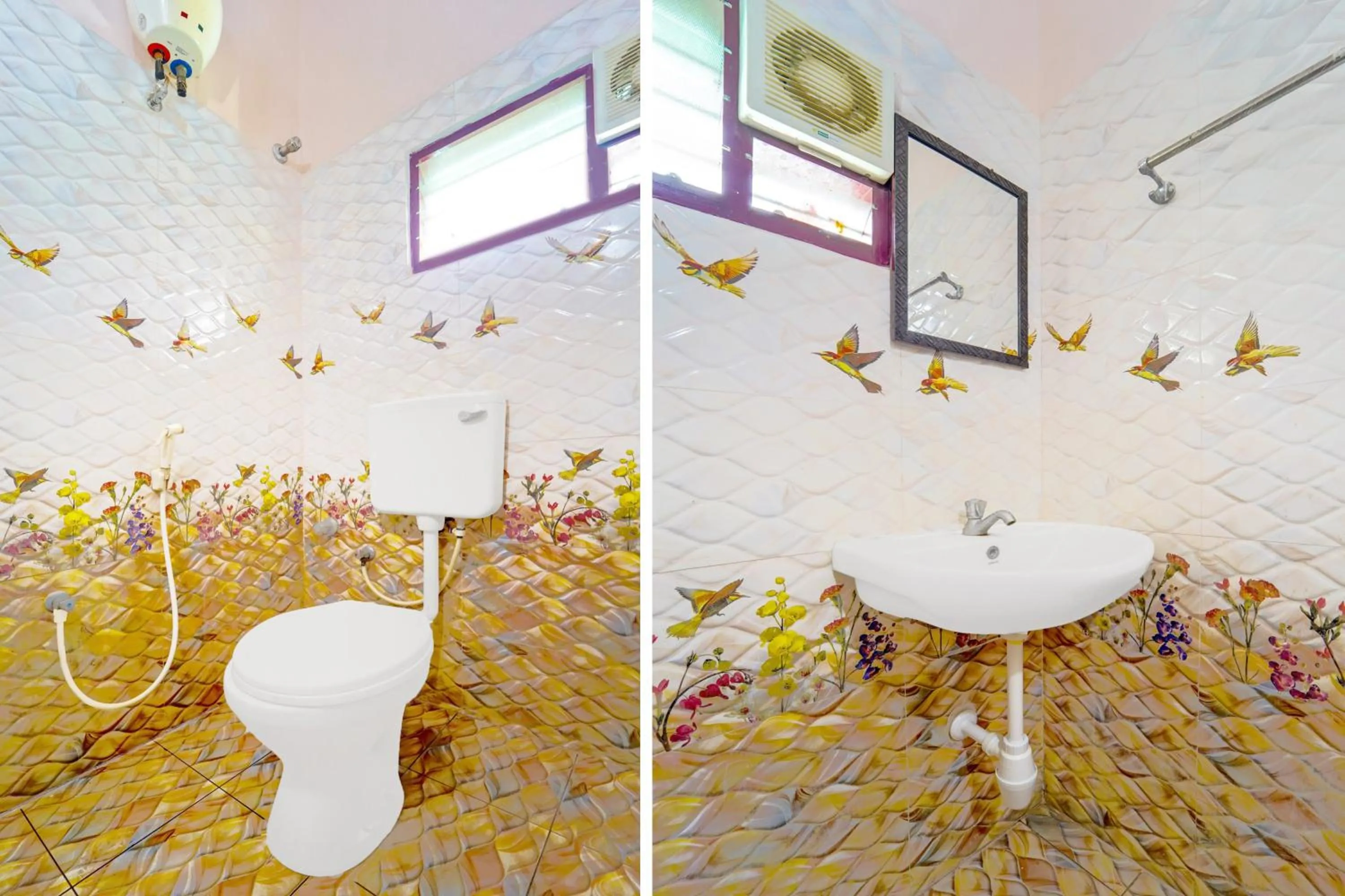 Bathroom in Super Hotel O Ganapathy Athipalayam Pirivu Road