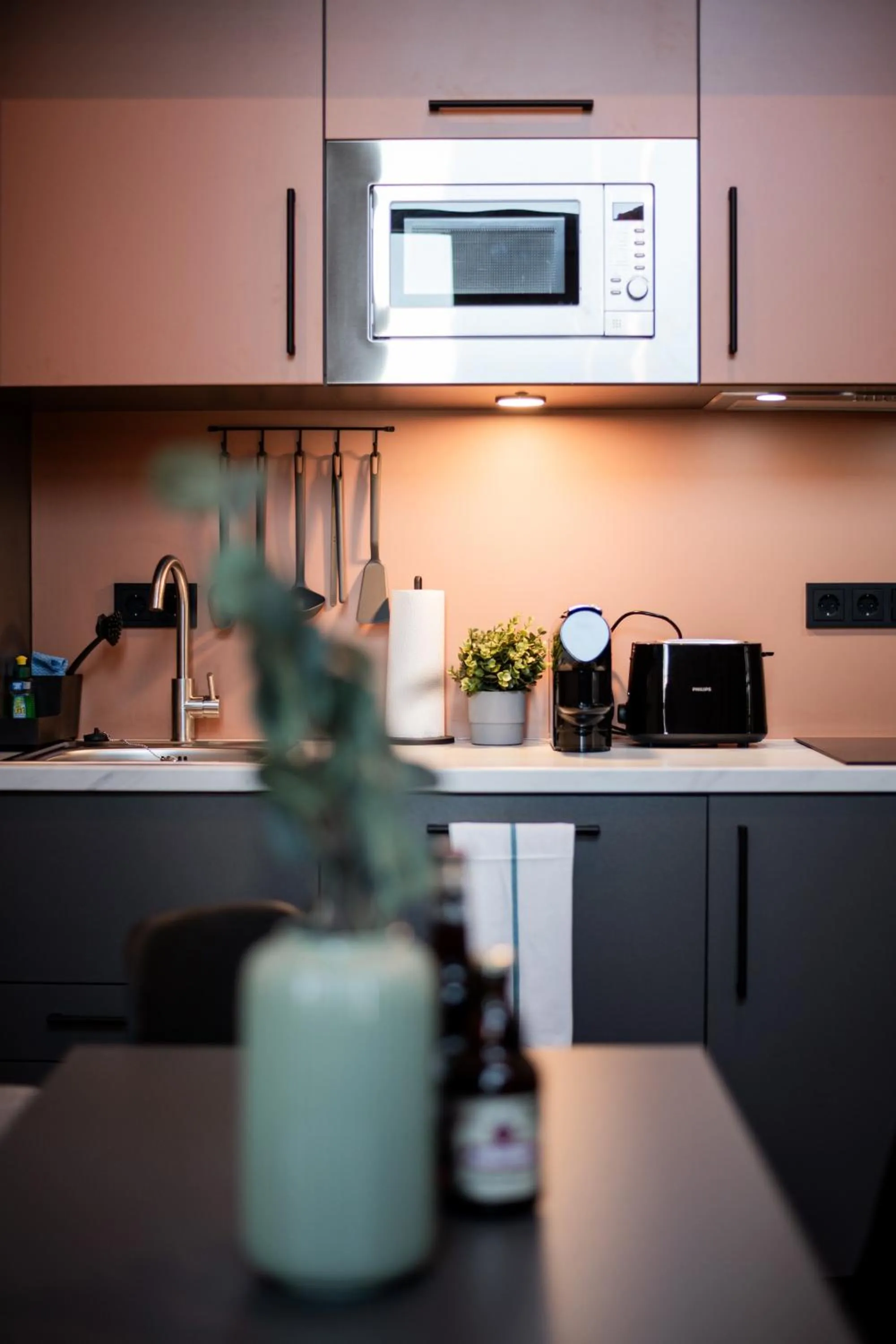 Coffee/tea facilities in Homaris Apartments Winterhude