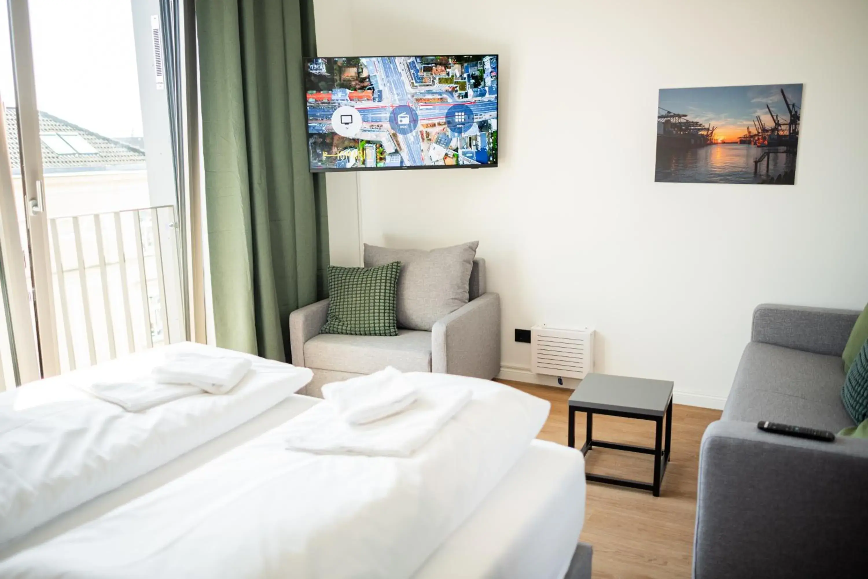 One-Bedroom Apartment with Terrace in Homaris Apartments Winterhude One-Bedroom Apartment with Terrace in Homaris Apartments Winterhude