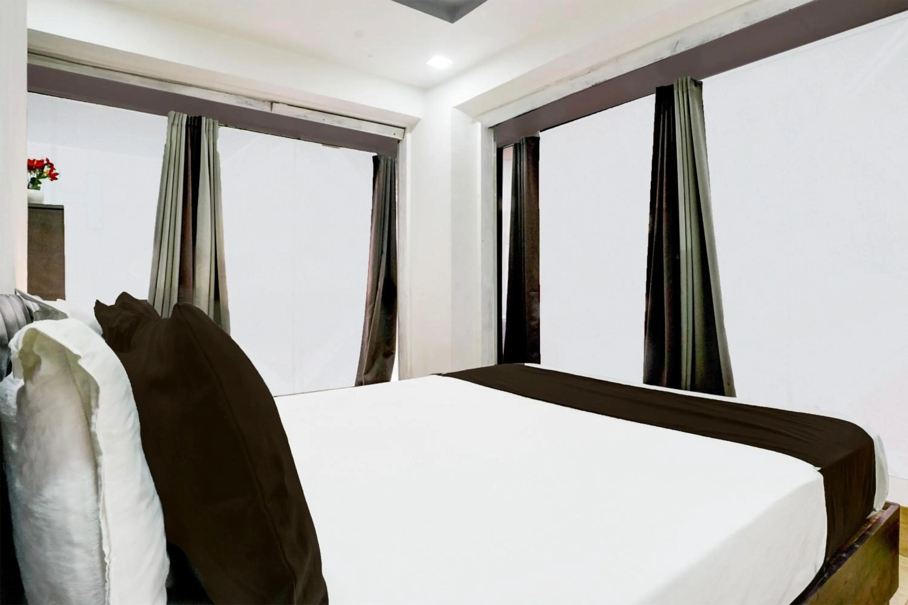 Bedroom, Bed in Hotel O VIP Road Formerly Hotel Lotus