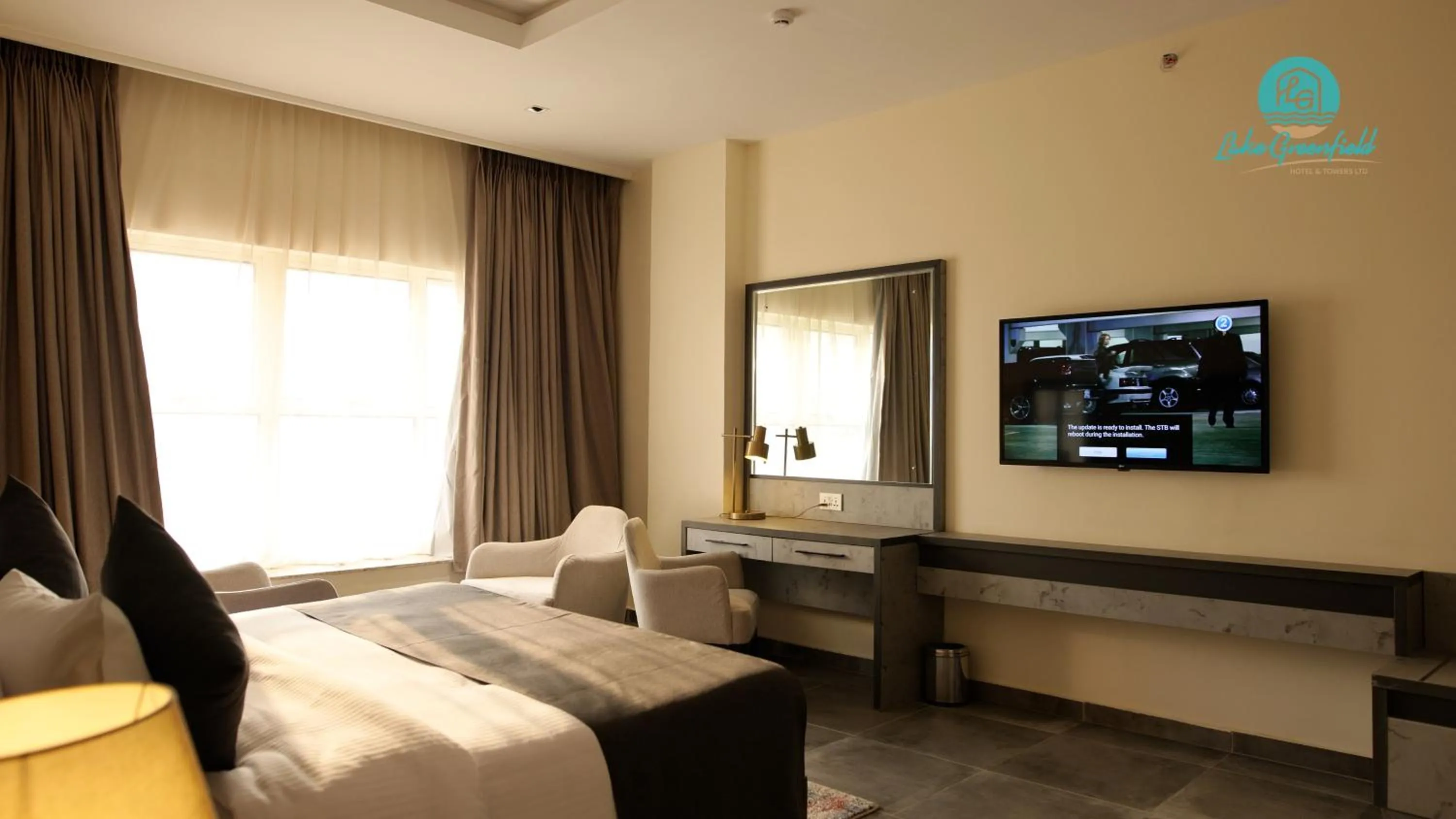 Bedroom, Bed in Lake Greenfield Hotel and Towers