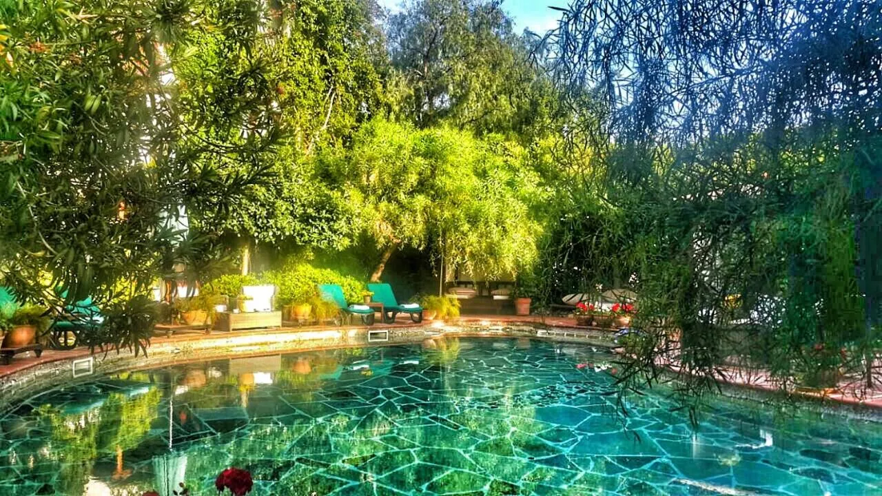 Swimming pool in El Vino Hotel & Suites